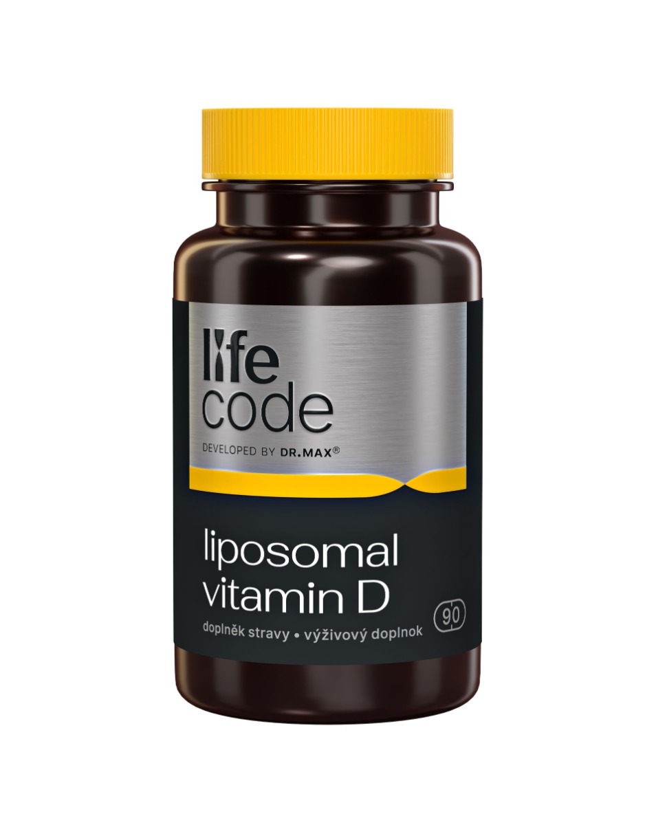 Dr. Max Life Code Liposomal Vitamin D 90 kapslí Dr. Max