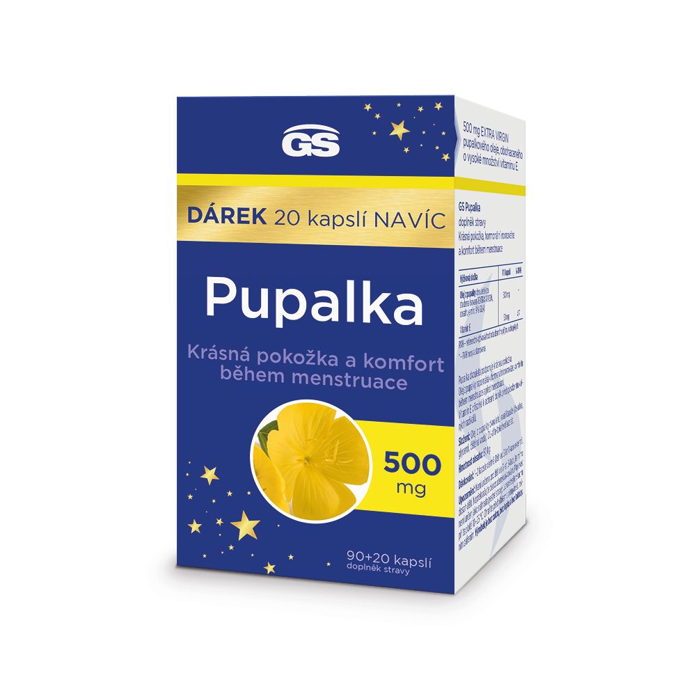 GS Pupalka 90+20 kapslí dárkové balení 2023 GS