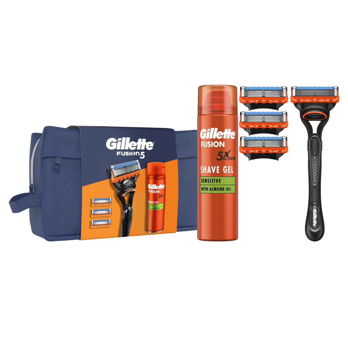 Gillette Fusion5 dárková sada Gillette