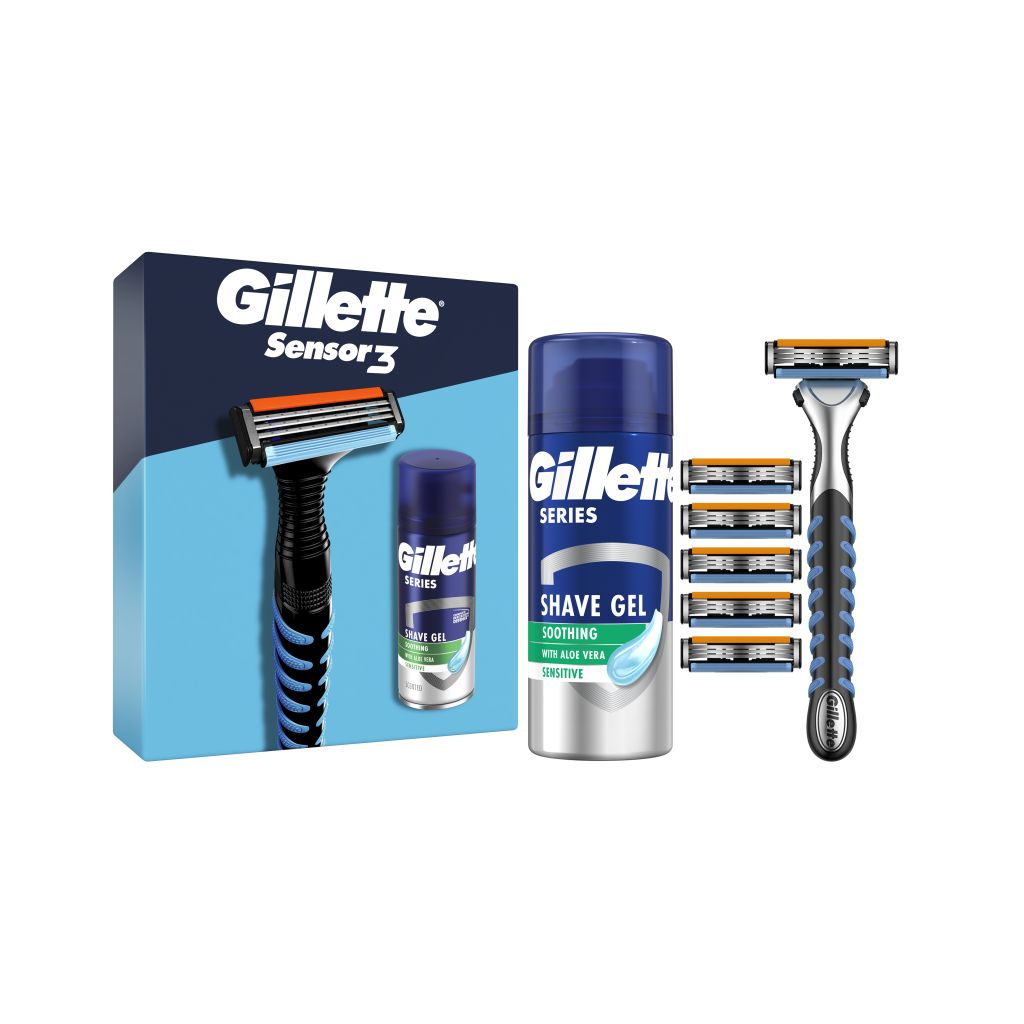 Gillette Sensor3 dárková sada Gillette