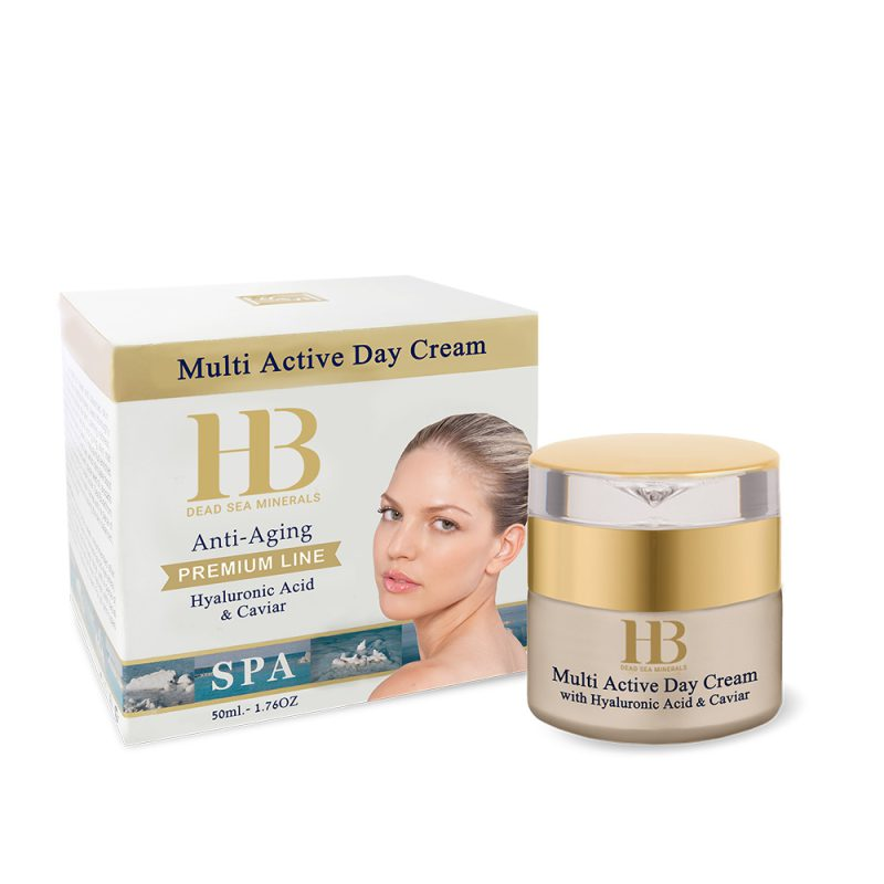 H&B Dead Sea Minerals Multiaktivní denní krém anti-aging 50 ml H&B Dead Sea Minerals