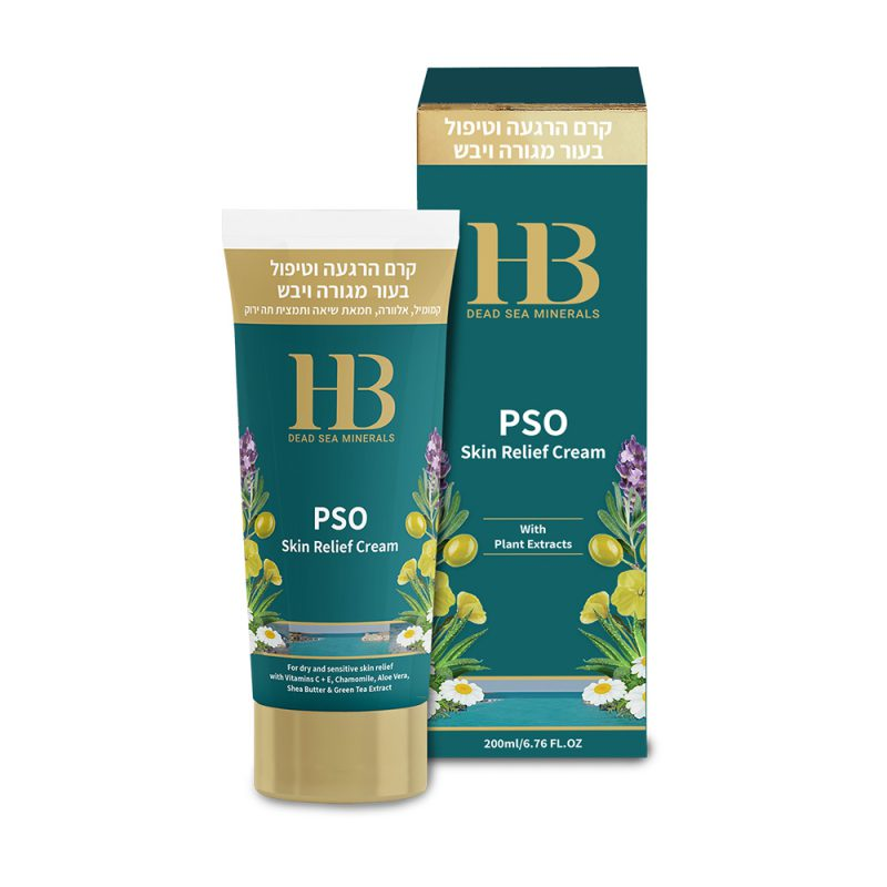 H&B Dead Sea Minerals Pečující krém na psoriázu 200 ml H&B Dead Sea Minerals