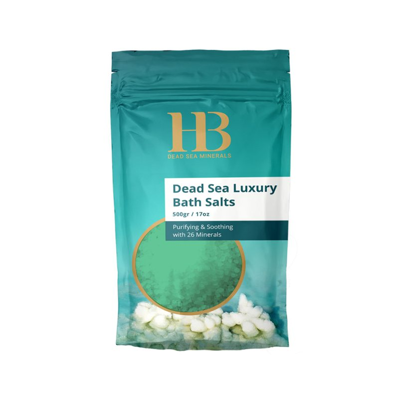 H&B Dead Sea Minerals Sůl do koupele Zelené jablko 500 g H&B Dead Sea Minerals