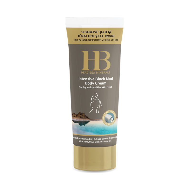 H&B Dead Sea Minerals Tělový krém s obsahem bahna 200 ml H&B Dead Sea Minerals