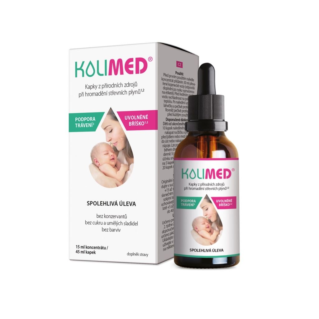 KoliMed 15 ml koncentrátu/45 ml kapek KoliMed