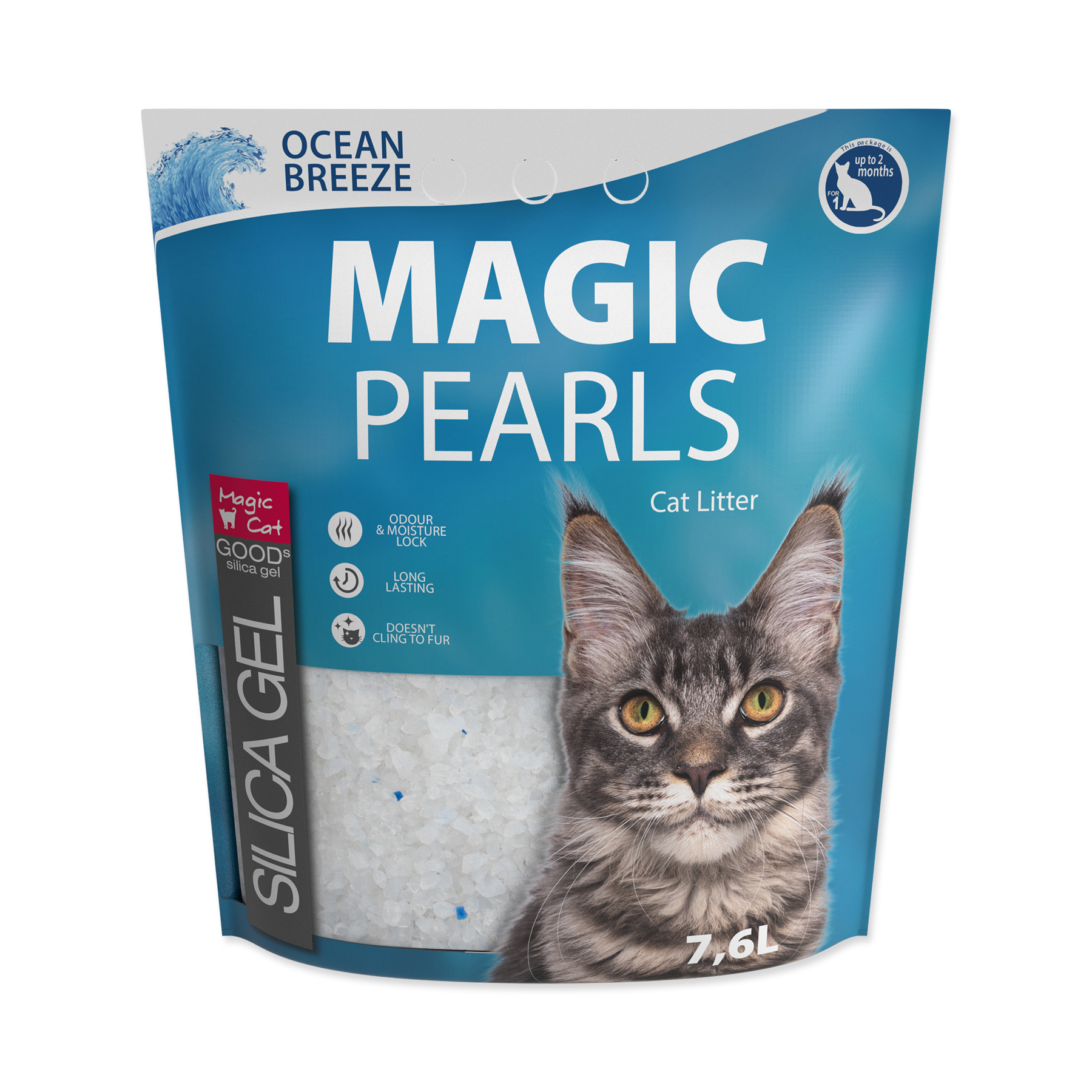 Magic Litter Pearls Ocean Breeze kočkolit 7