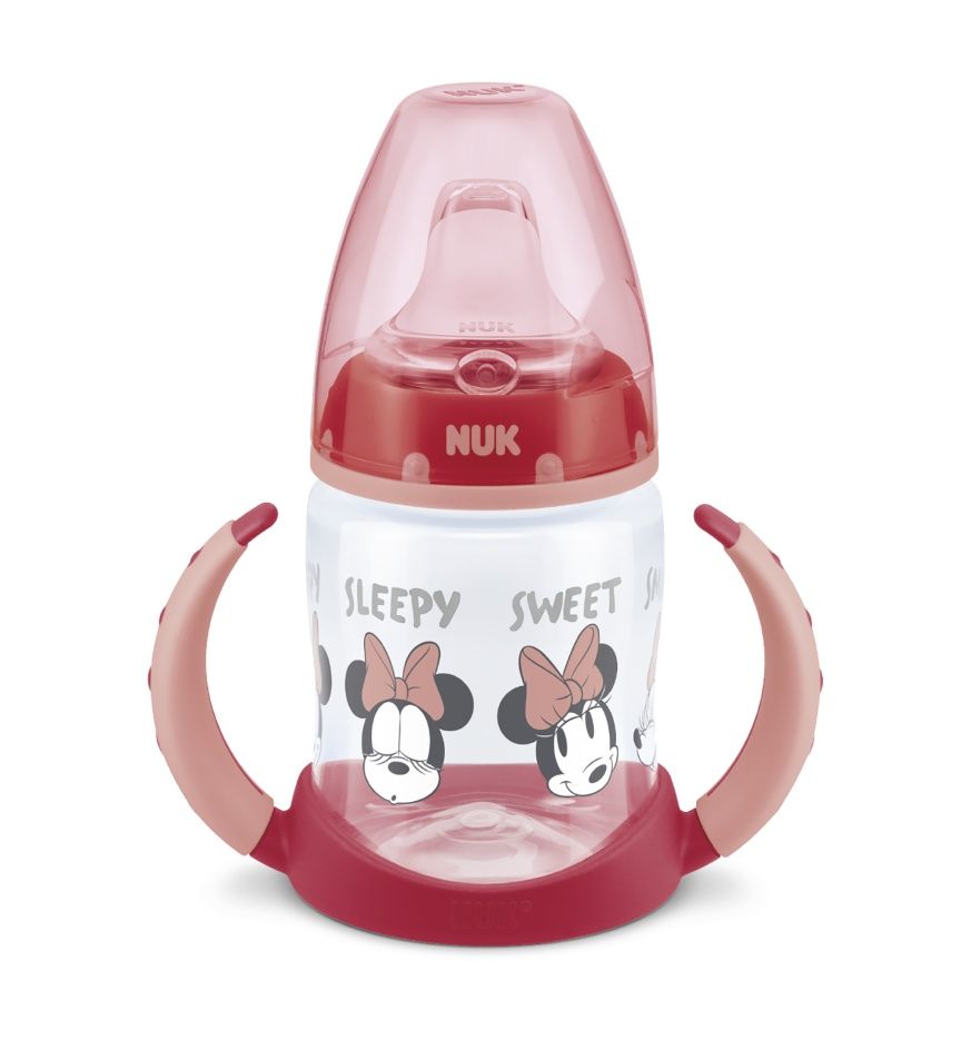 NUK Láhev na učení s kontrolou teploty Mickey 150 ml 1 ks NUK