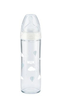 NUK New Classic Láhev skleněná 240 ml 1 ks NUK