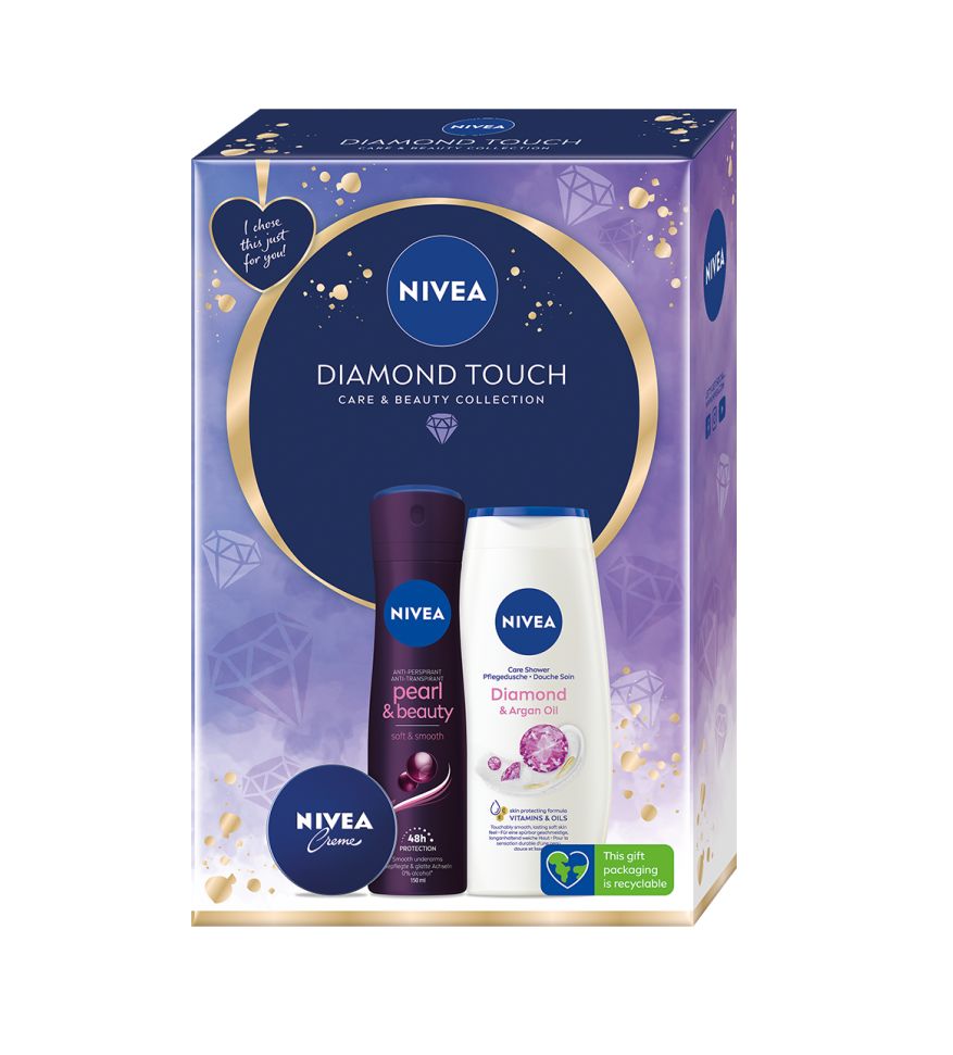 Nivea Box Diamond Touch dárkový set Nivea