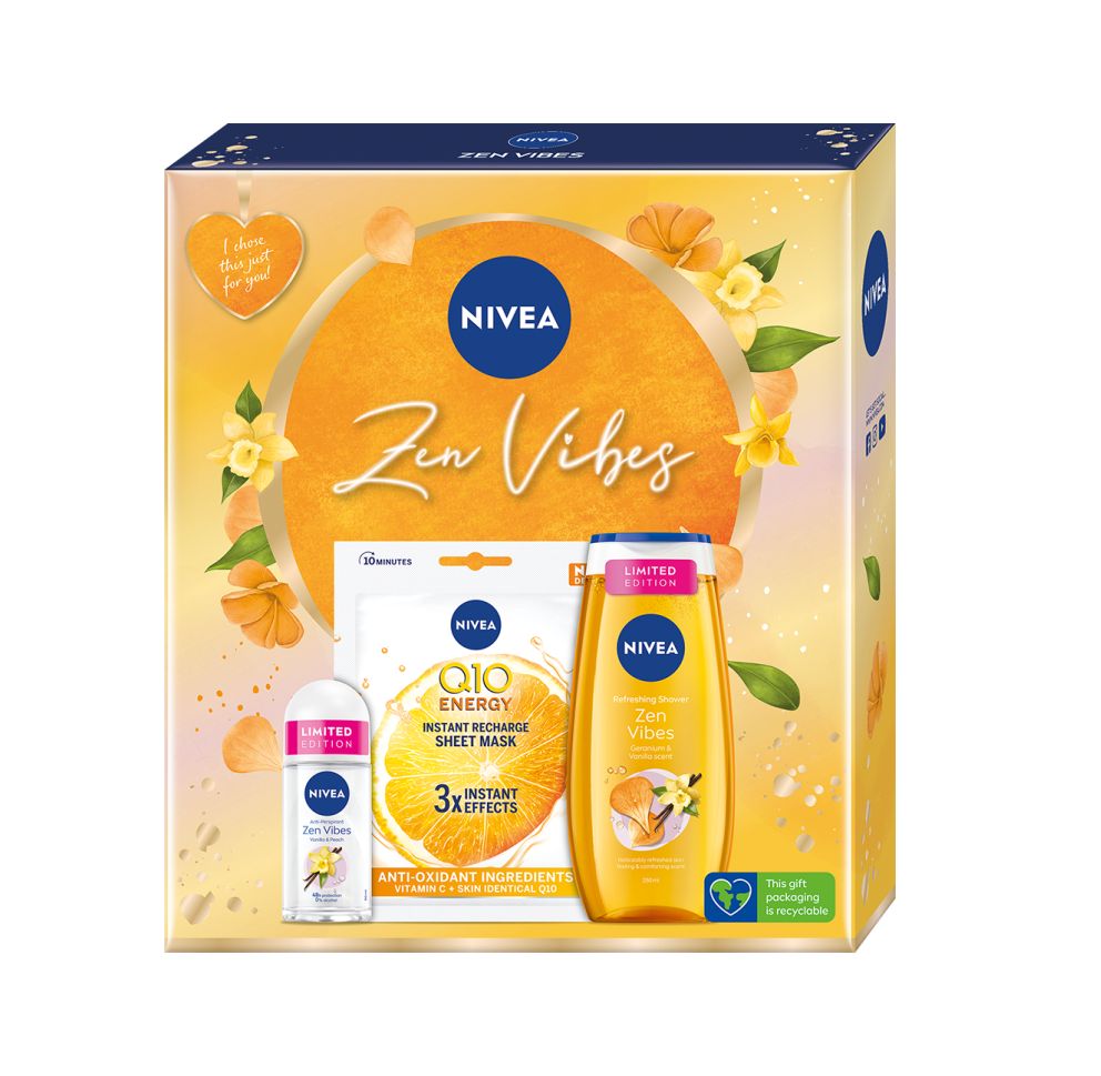 Nivea Box Zen Vibes dárkový set Nivea