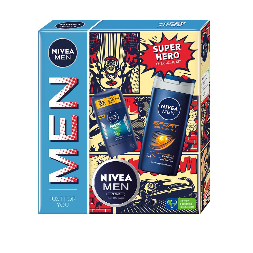 Nivea Men Super Hero dárkový set Nivea