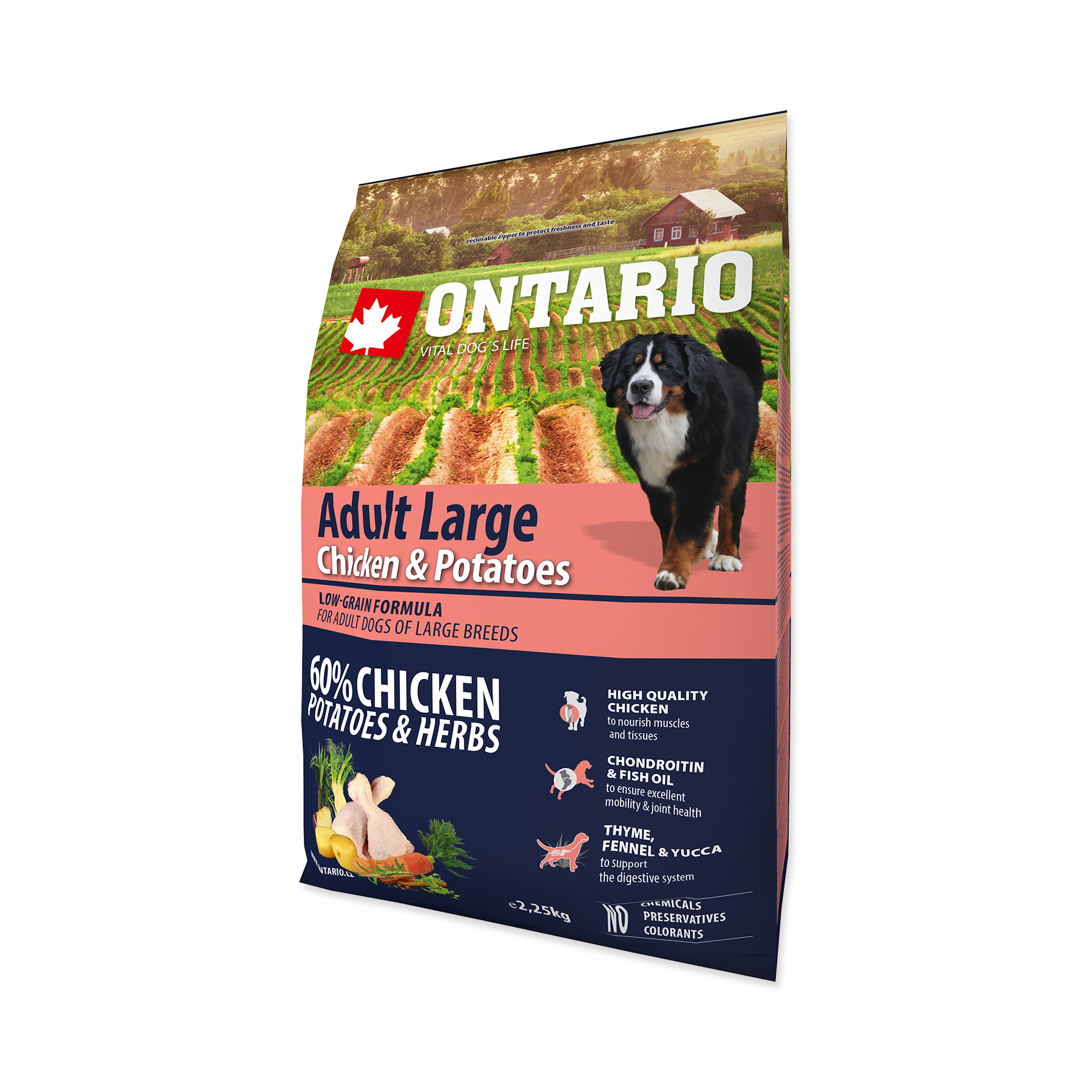 Ontario Adult Large Chicken&Potatoes granule 2