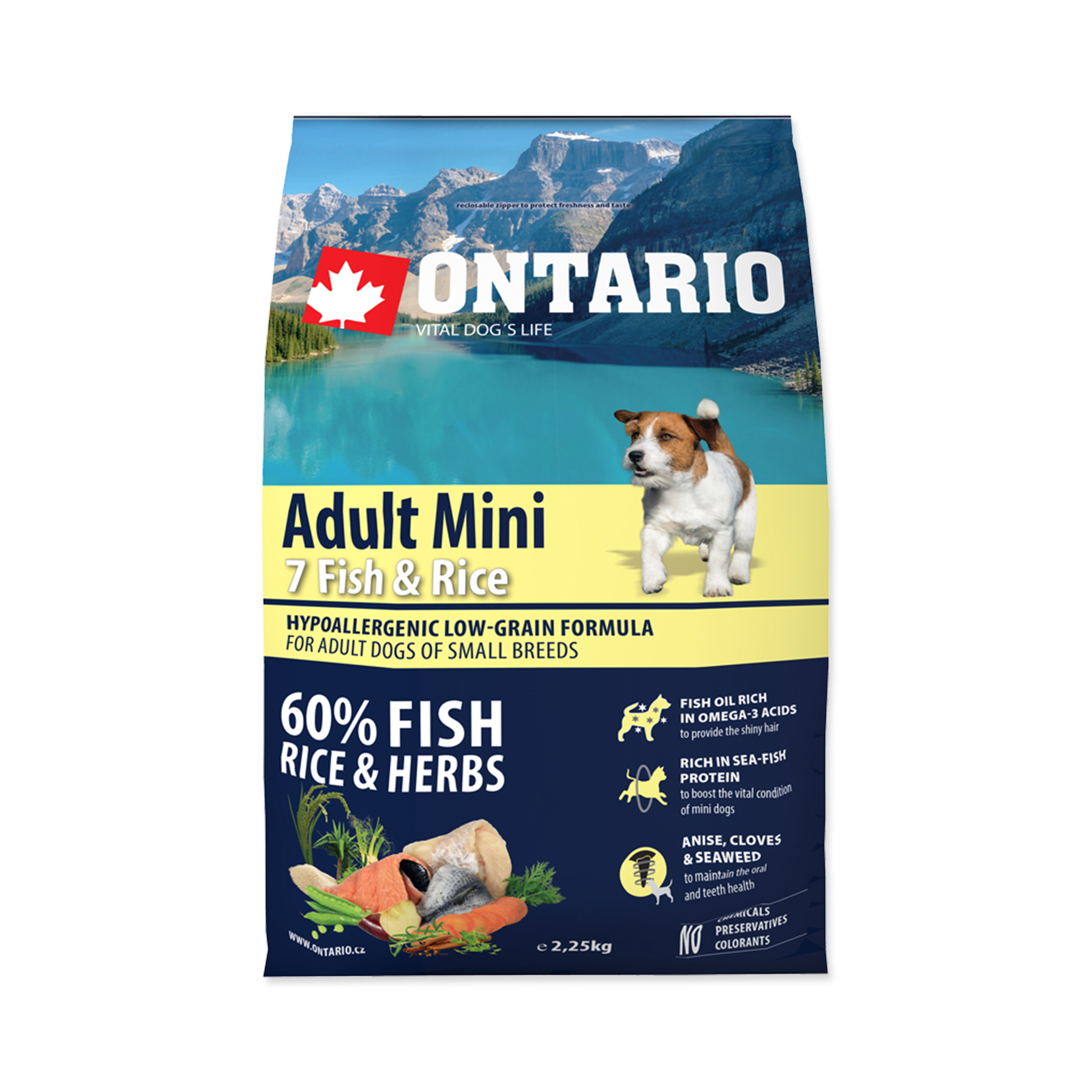 Ontario Adult Mini Fish&Rice granule 2