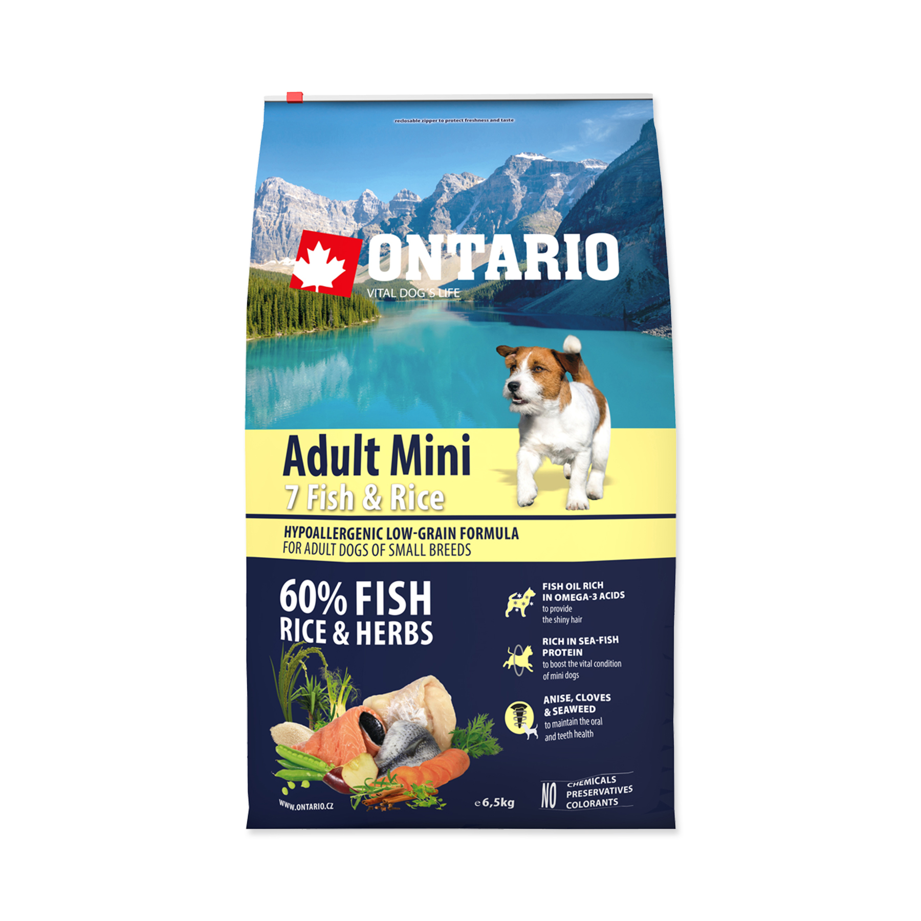 Ontario Adult Mini Fish&Rice granule 6
