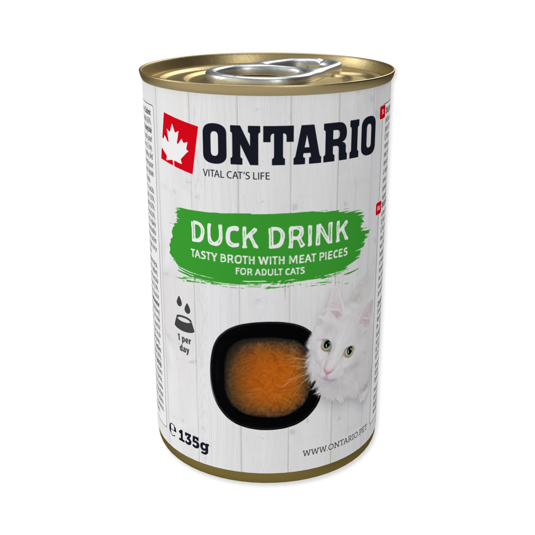 Ontario Drink kachní 135 g Ontario