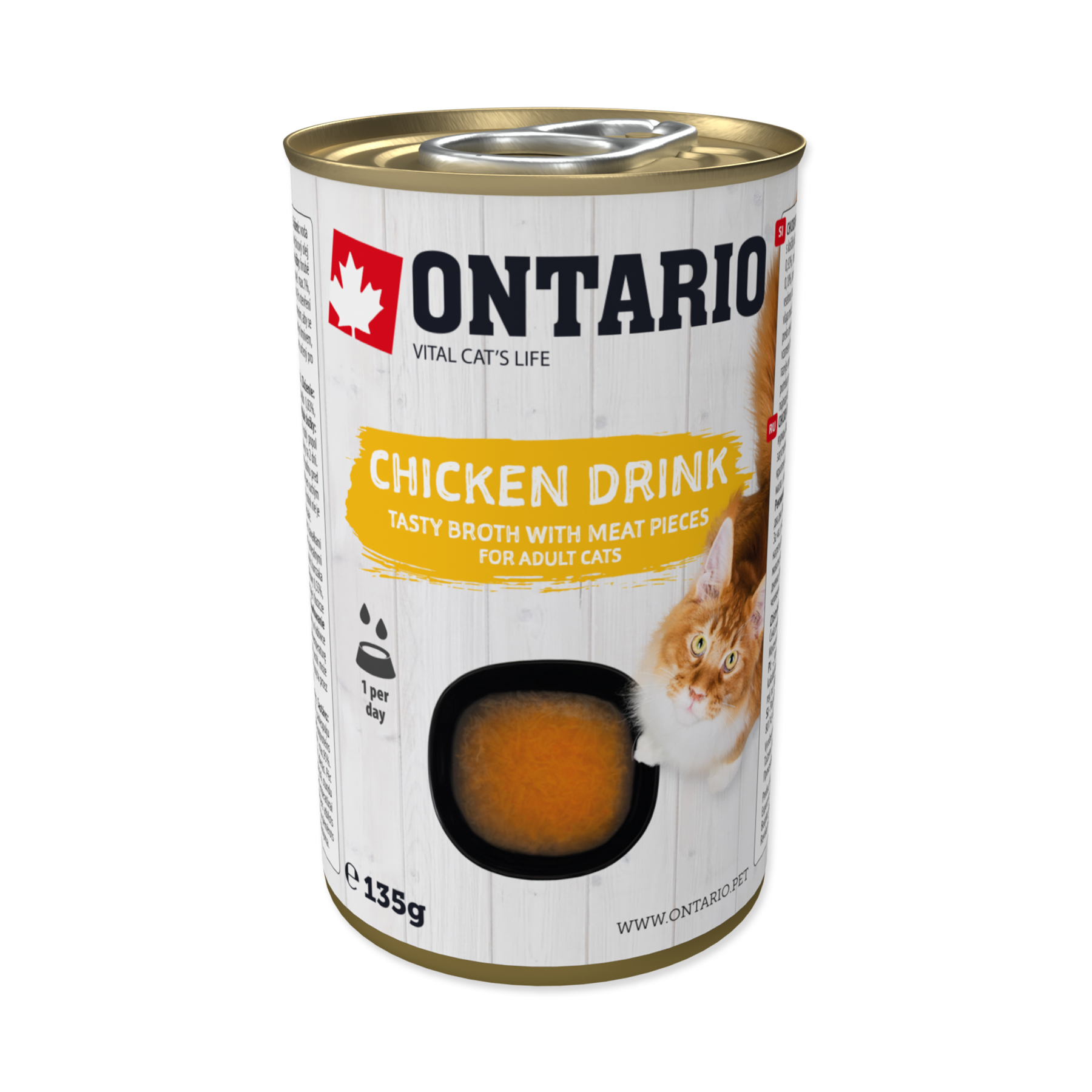Ontario Drink kuřecí 135 g Ontario