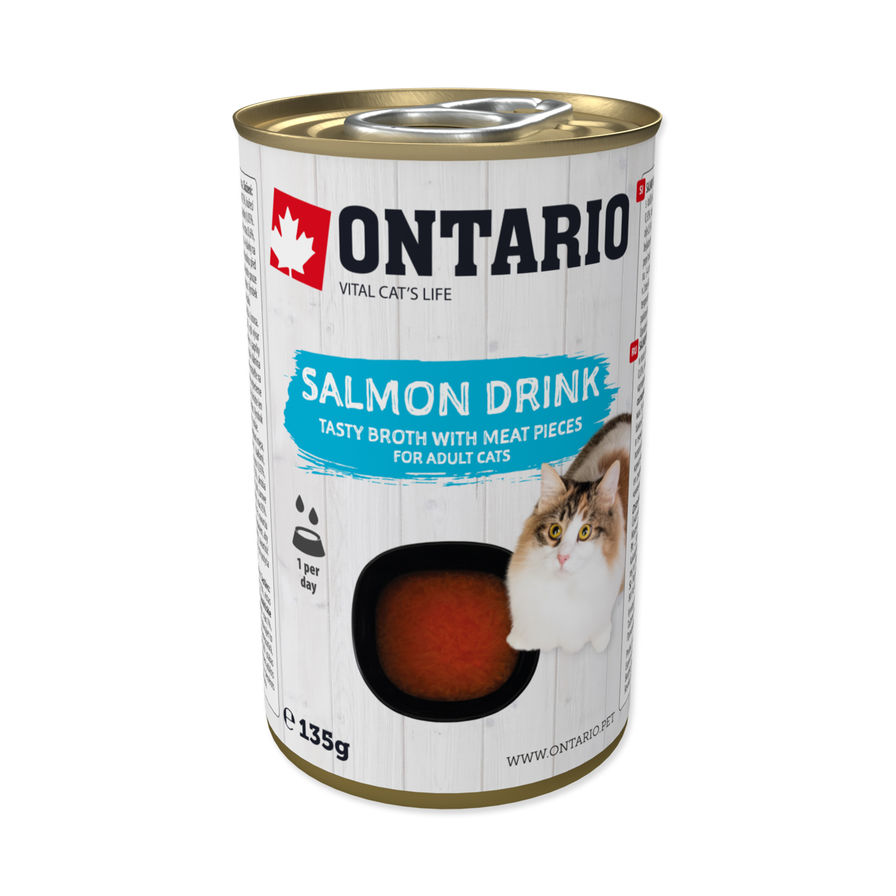 Ontario Drink losos 135 g Ontario