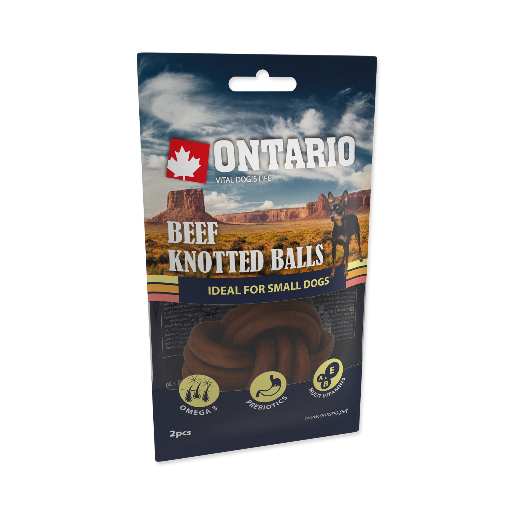 Ontario Hovězí pletené koule 3