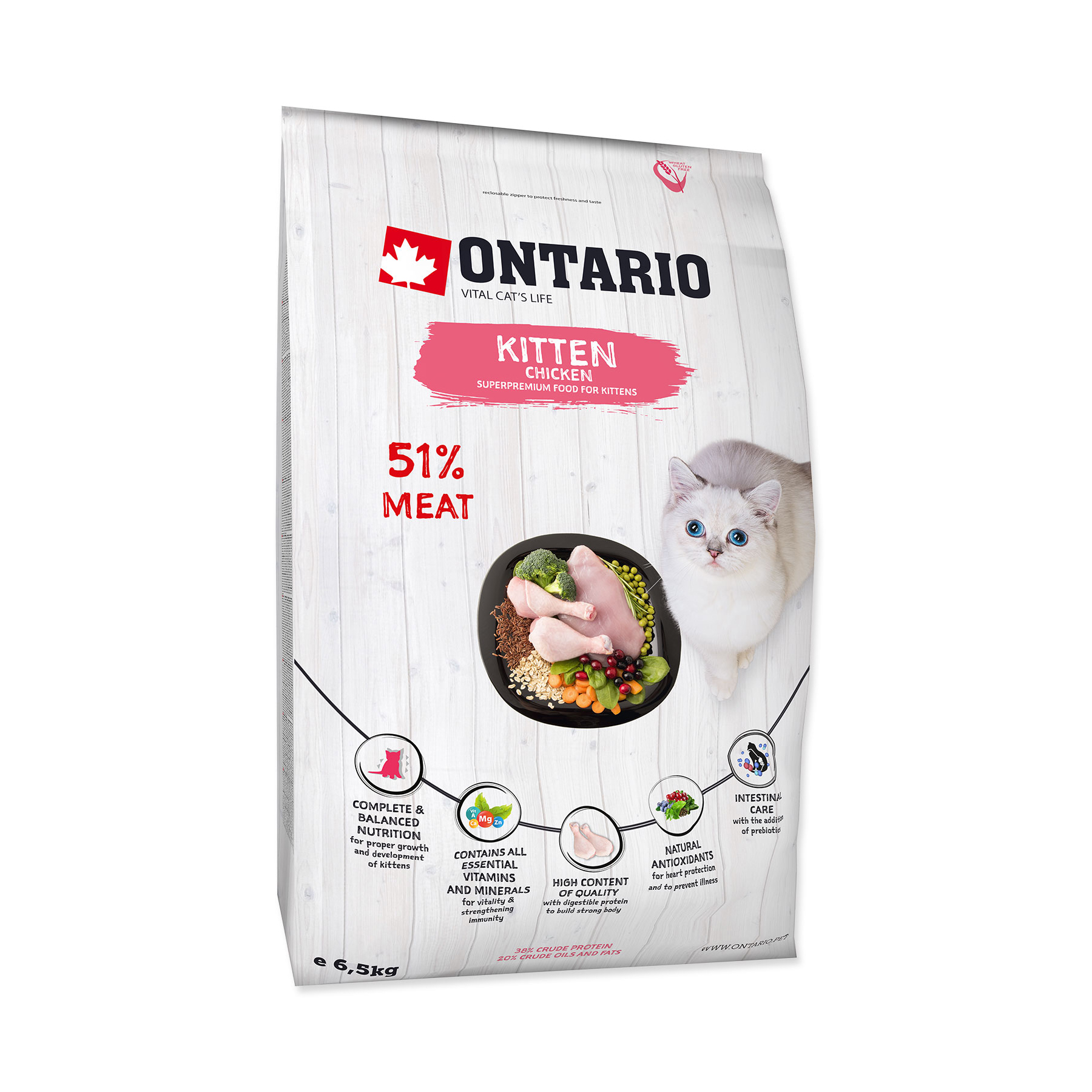 Ontario Kitten Chicken granule 6