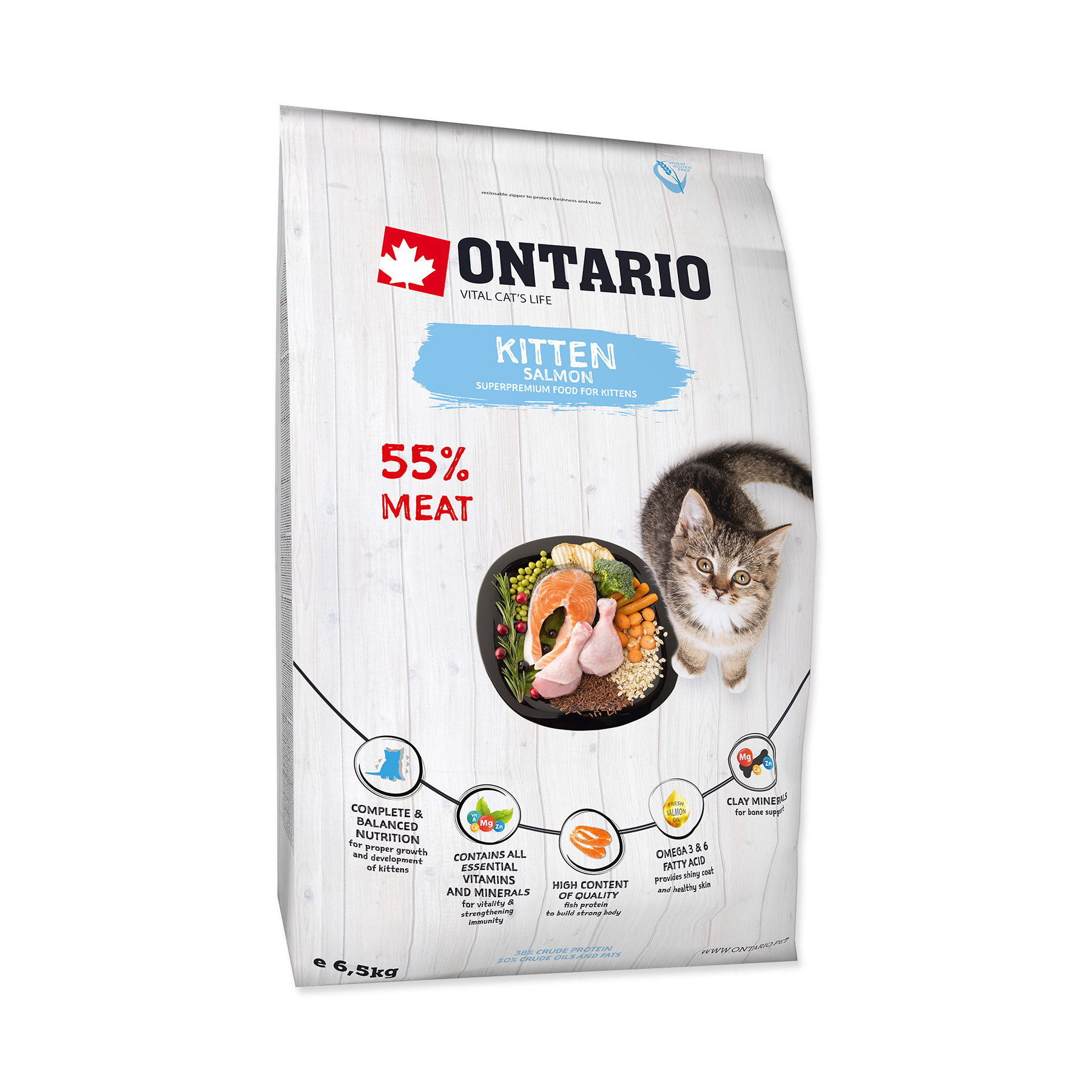Ontario Kitten Salmon granule 6