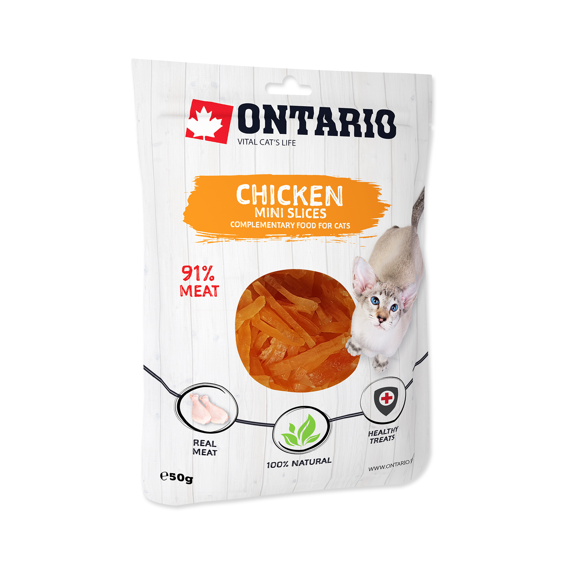 Ontario Kuřecí mini kousky 50 g Ontario