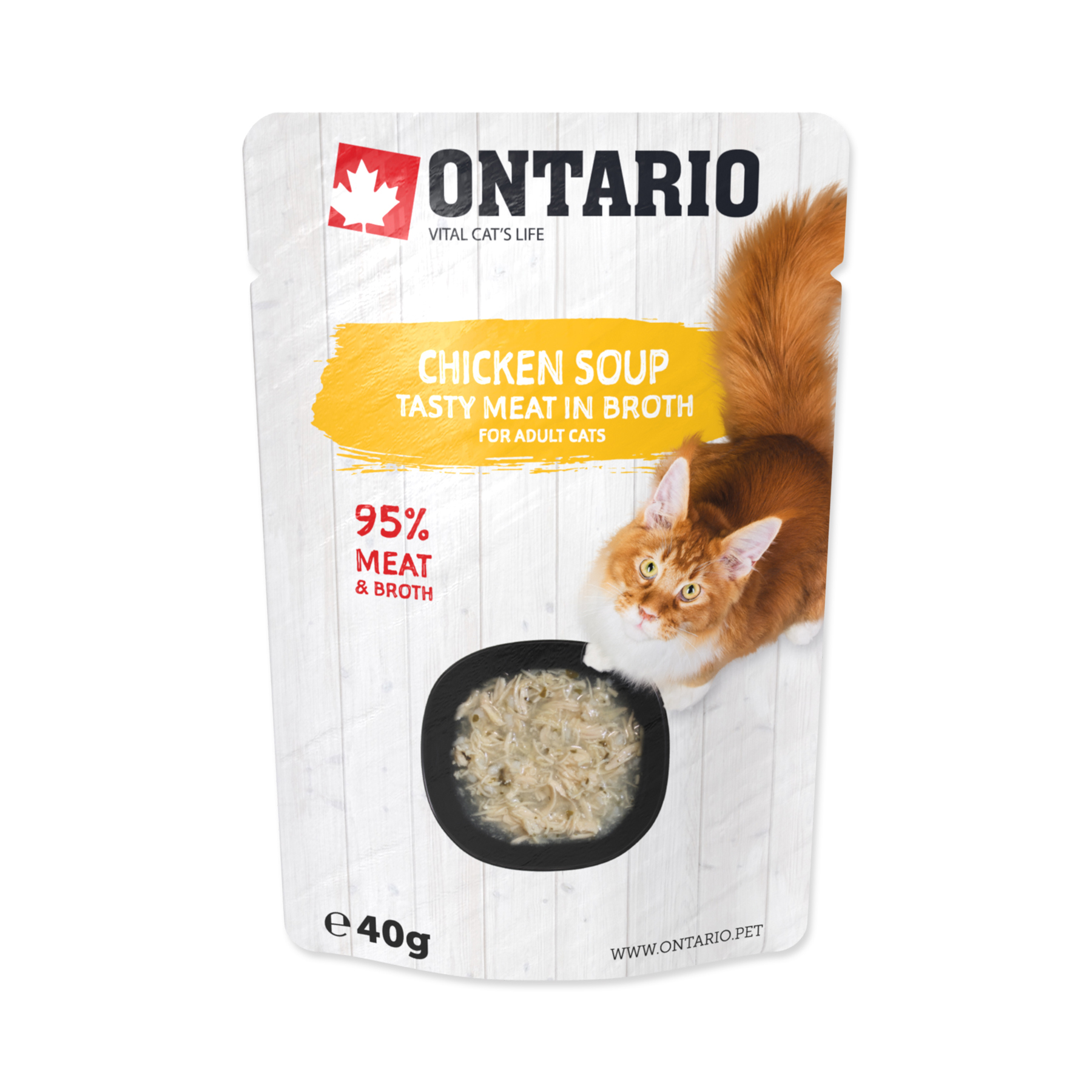 Ontario Kuřecí polévka kapsička 40 g Ontario