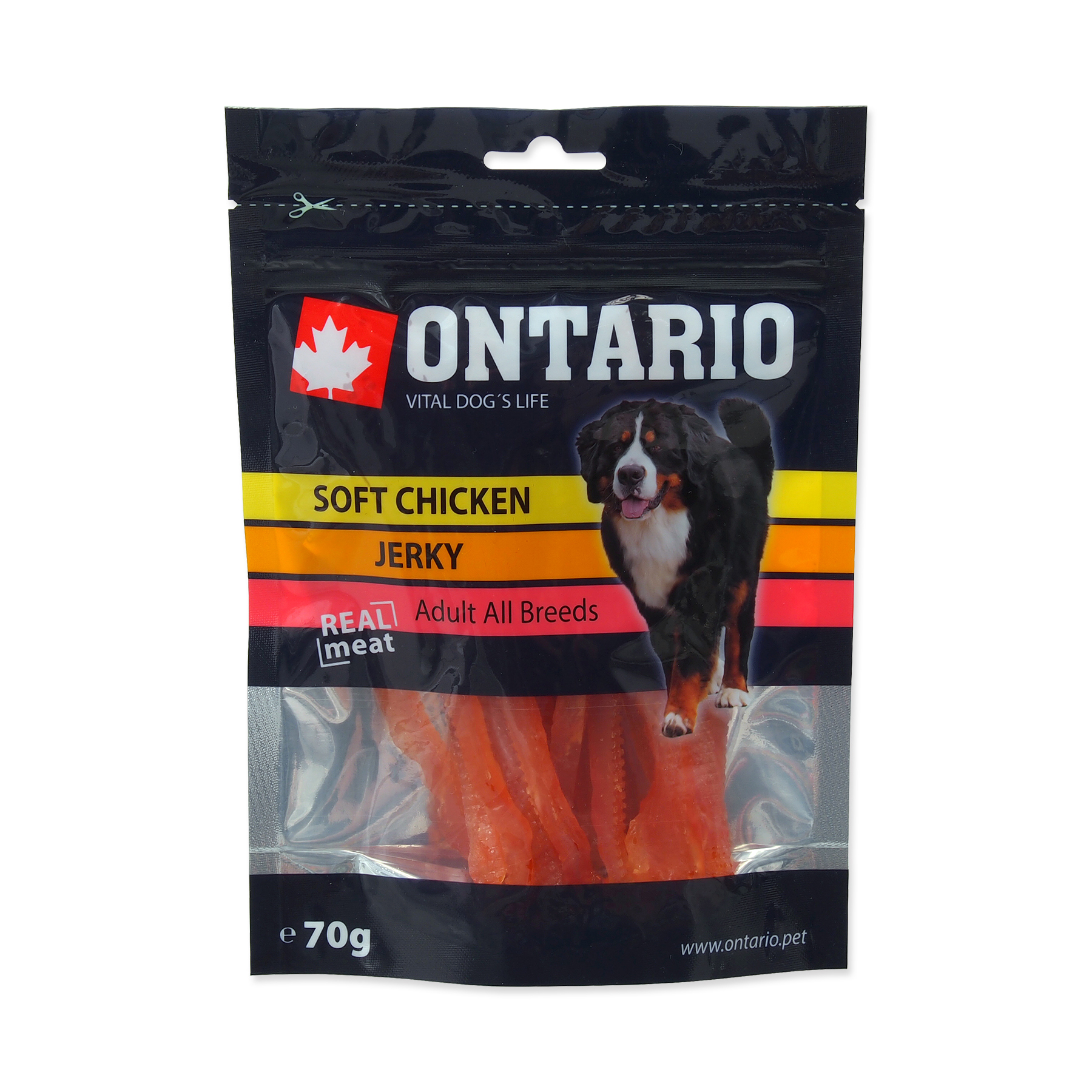 Ontario Měkké kuřecí proužky 70 g Ontario