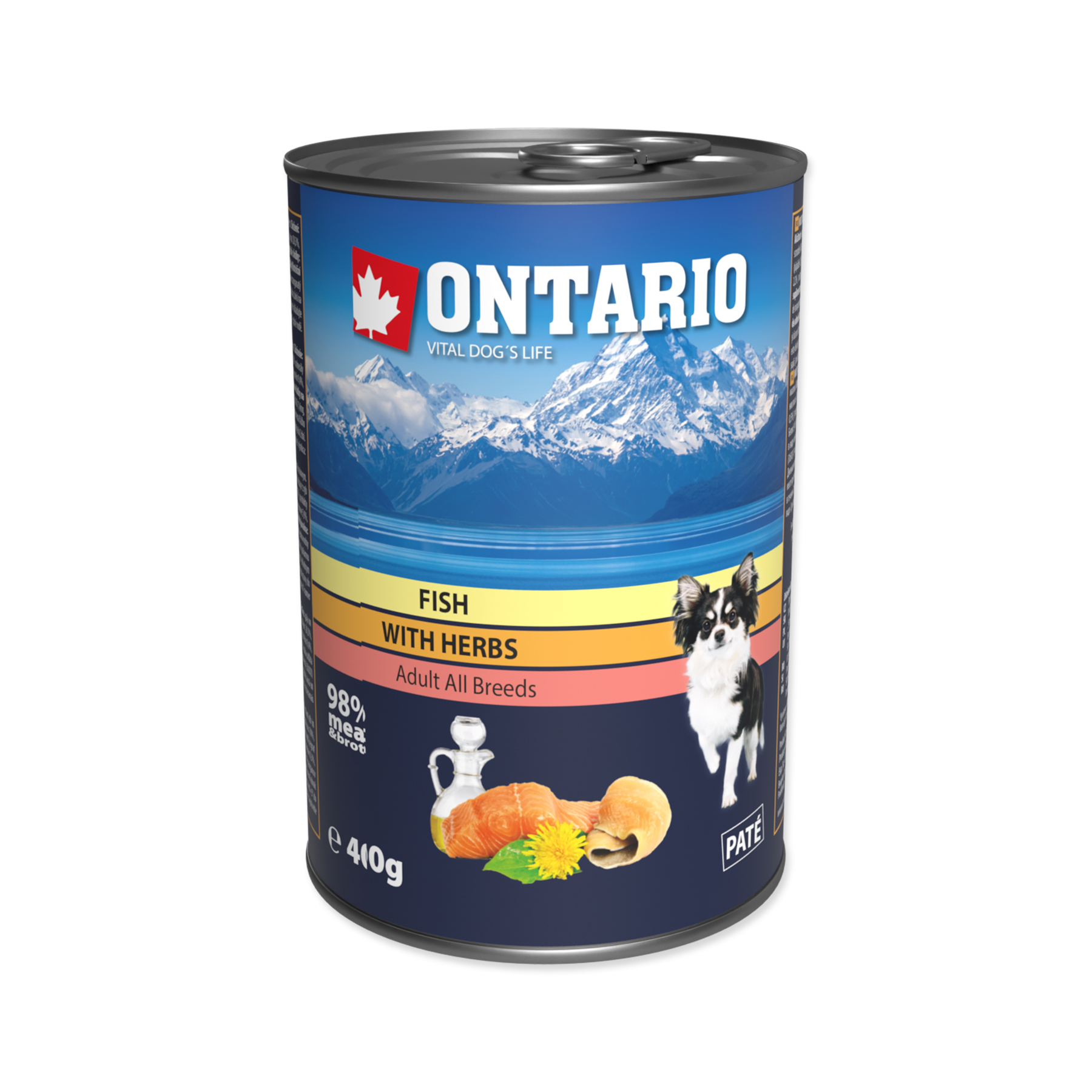 Ontario Ryby s bylinkami konzerva 400 g Ontario