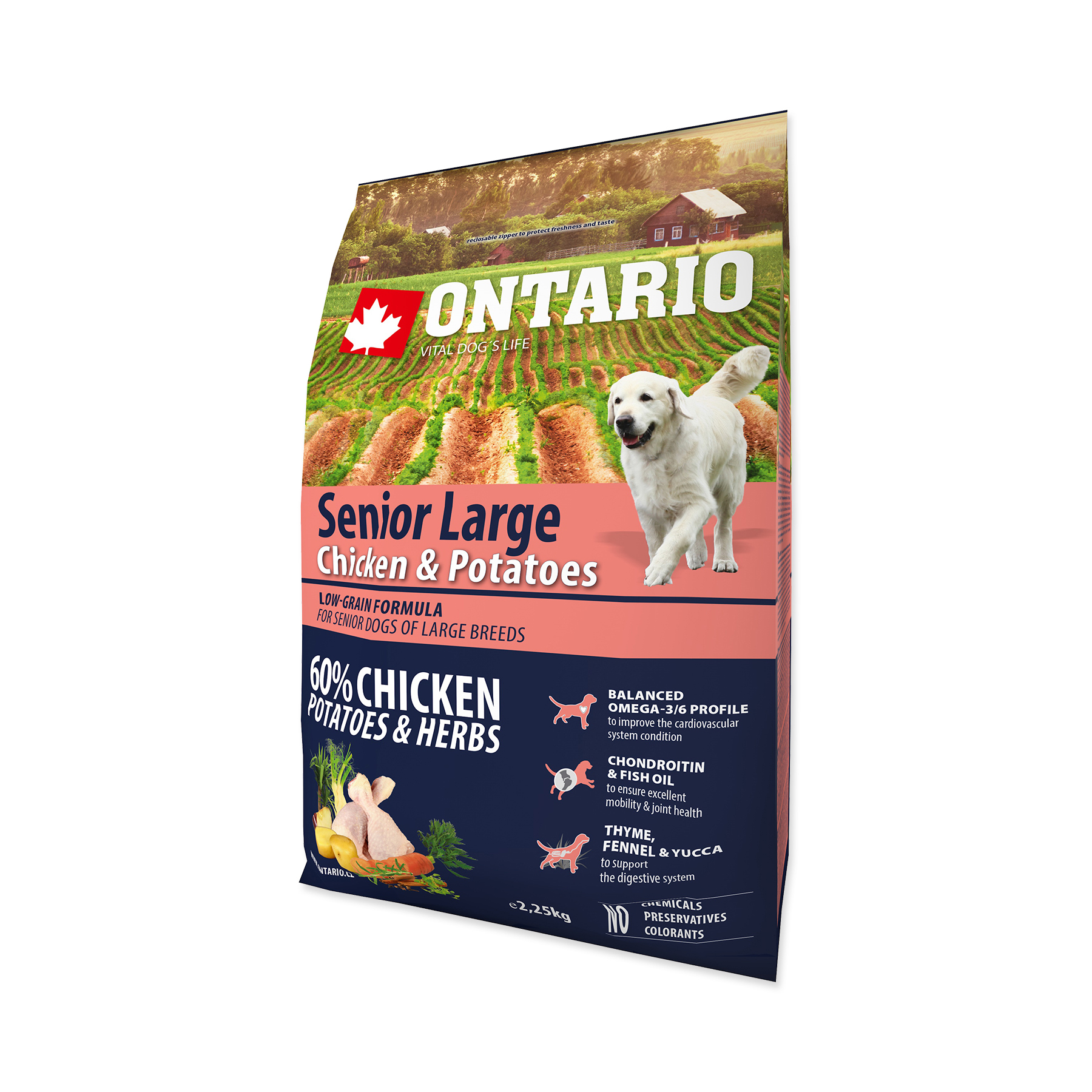 Ontario Senior Large Chicken&Potatoes granule 2