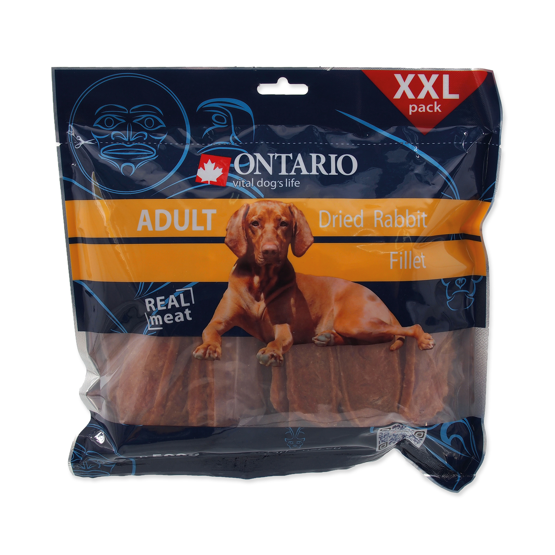 Ontario Sušené králičí plátky 500 g Ontario
