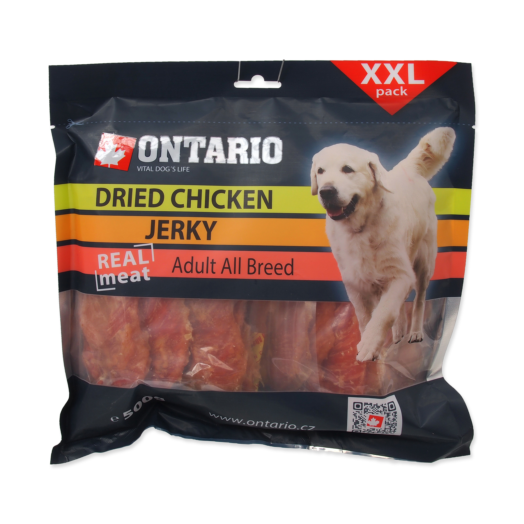 Ontario Sušené kuřecí kousky 500 g Ontario