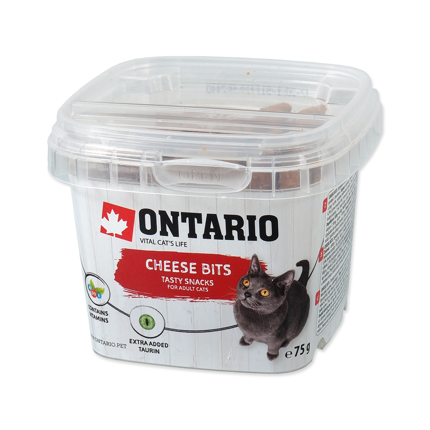 Ontario Sýrové polštářky 75 g Ontario