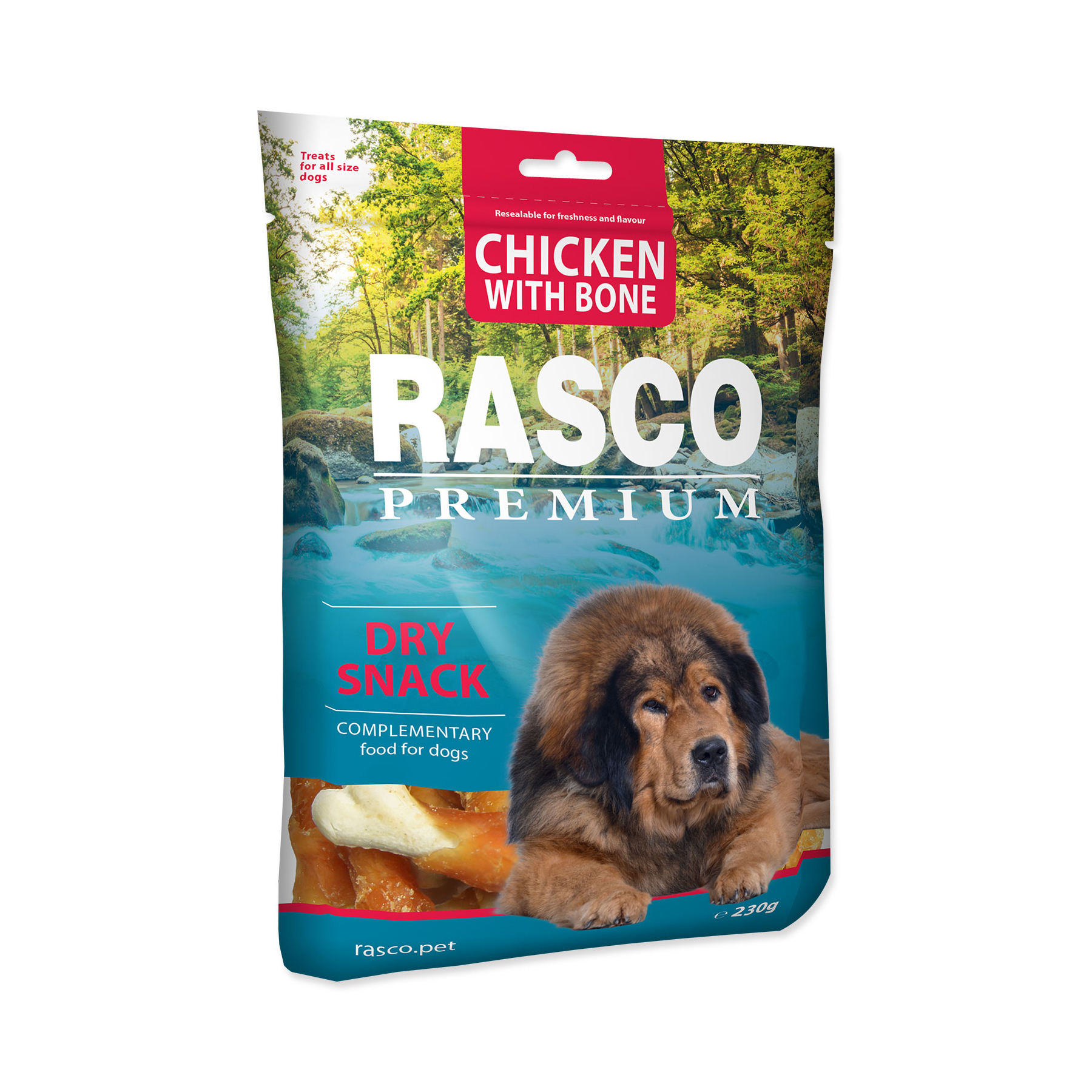 Rasco Premium Kosti obalené kuřecím 230 g Rasco Premium