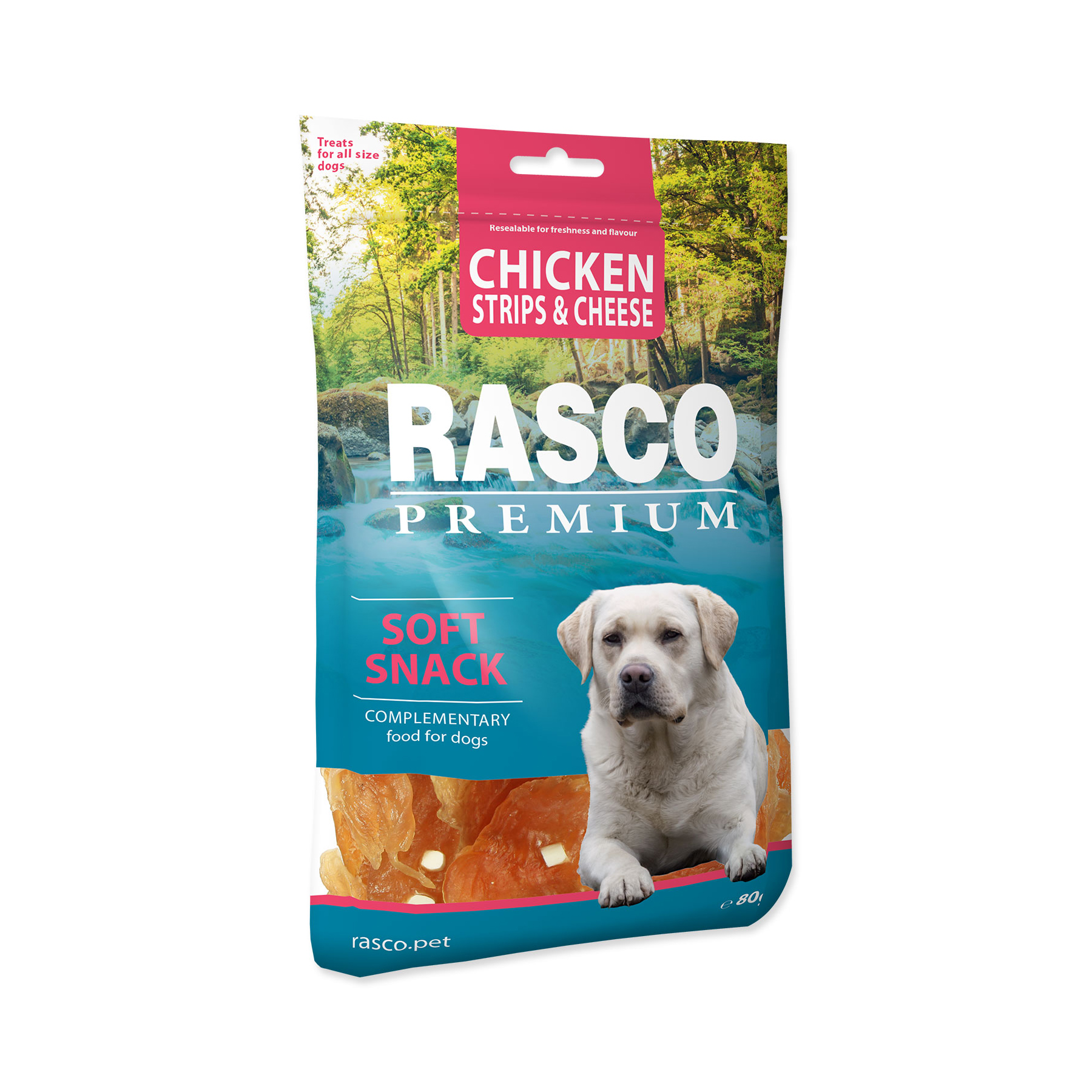 Rasco Premium Kuřecí plátky se sýrem 80 g Rasco Premium