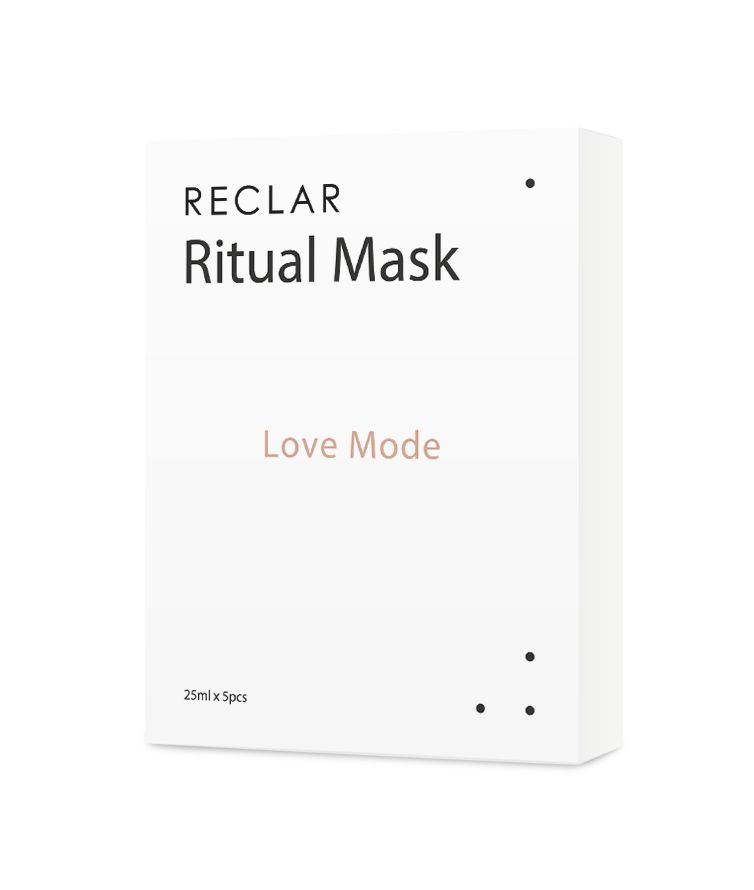 Reclar Ritual Mask Love Mode pleťová maska 5x25 ml Reclar