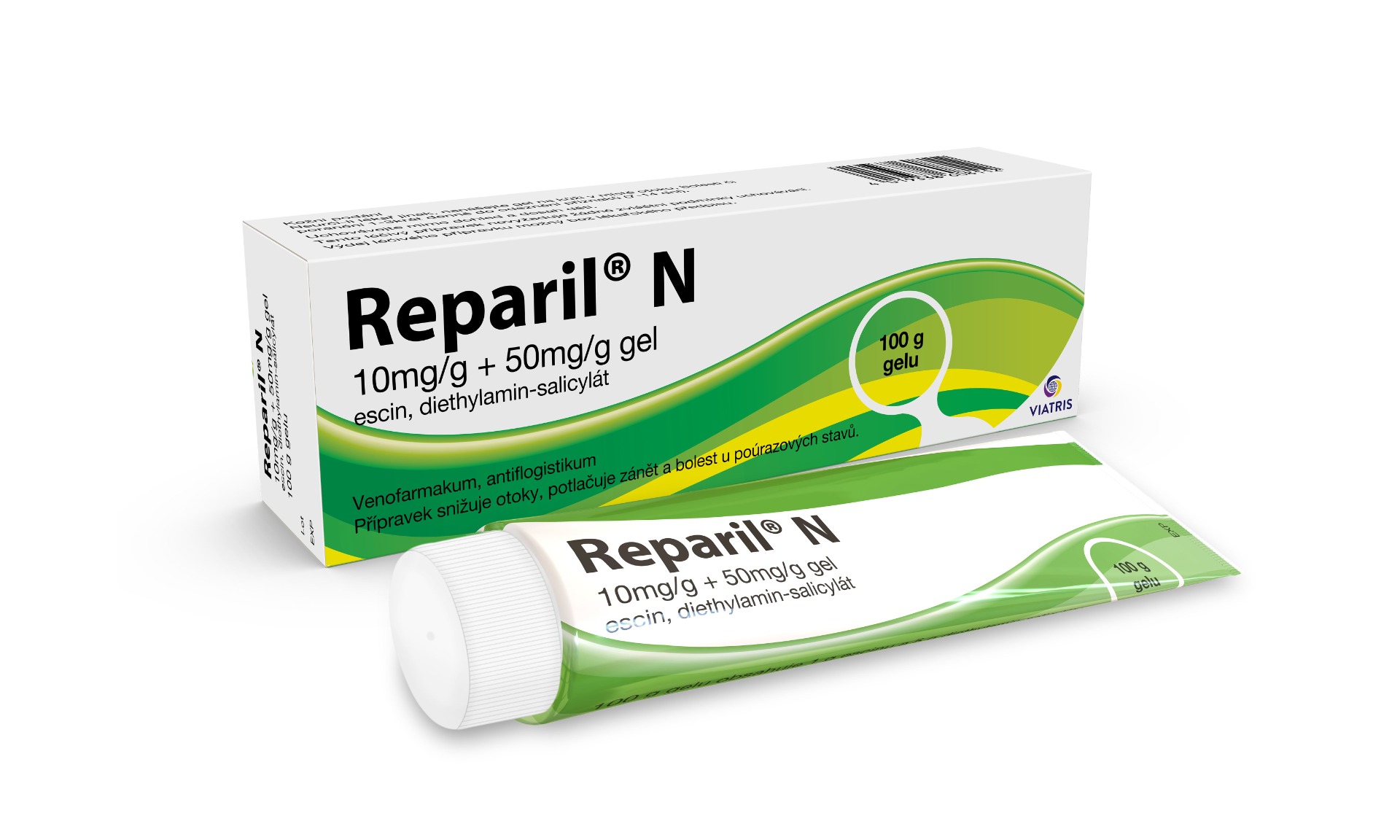 Reparil N gel 100 g Reparil