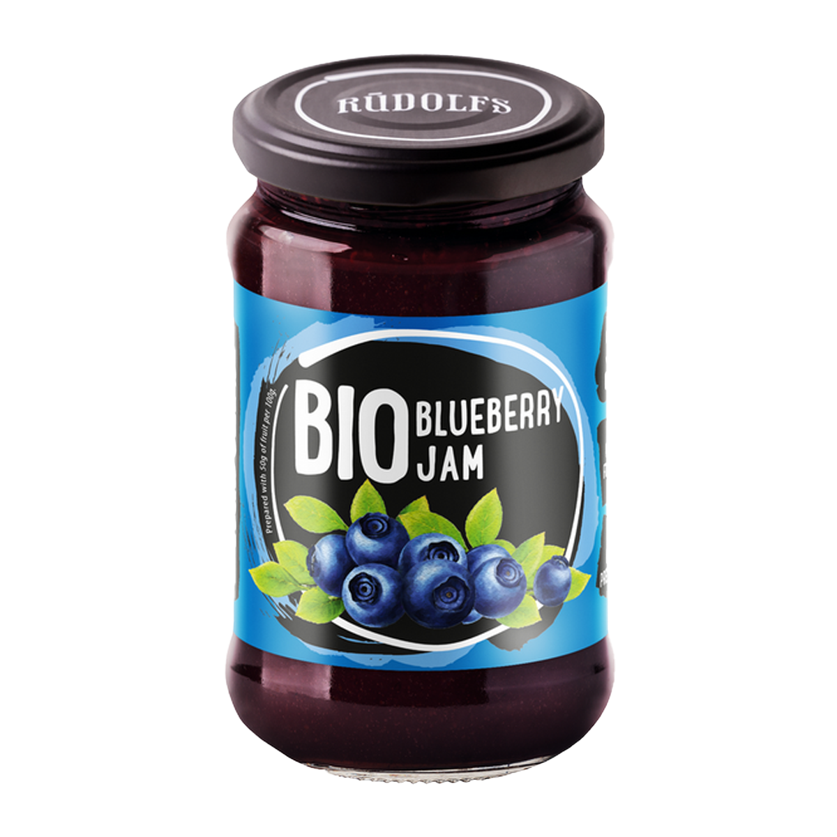 Rudolfs Borůvkový džem BIO 400 g Rudolfs