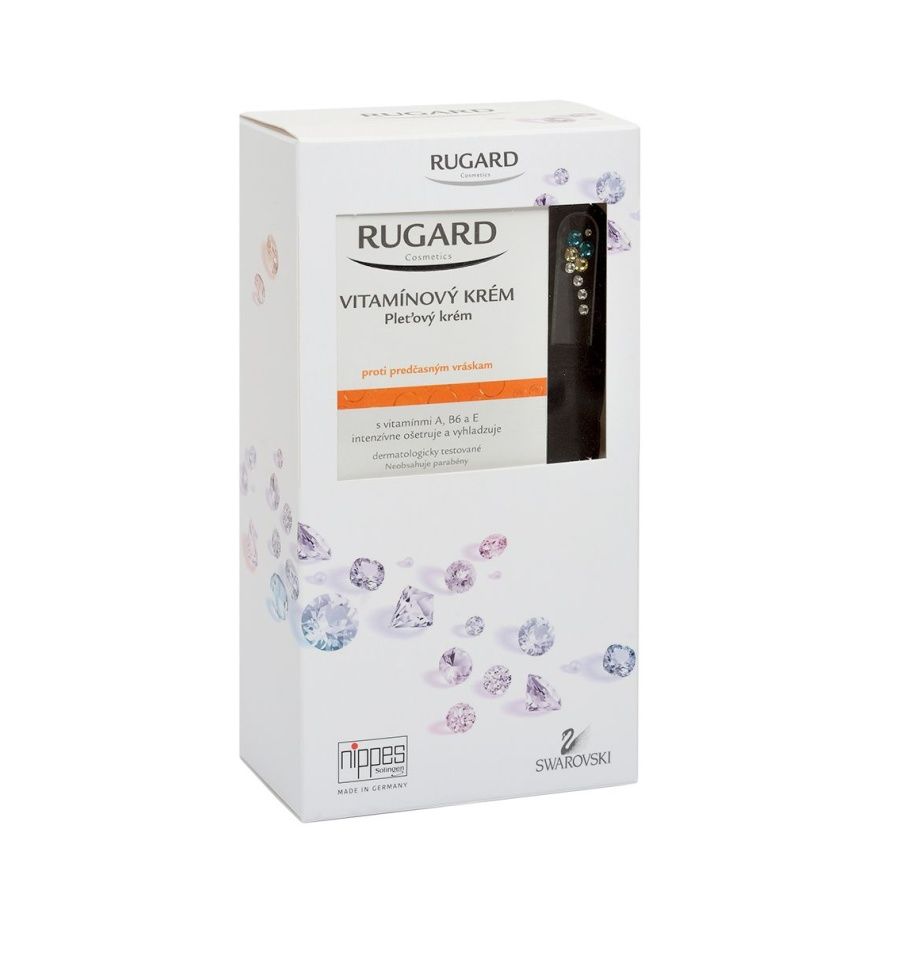 Rugard Vitaminový krém 100 ml + Swarovski pilník dárková sada Rugard