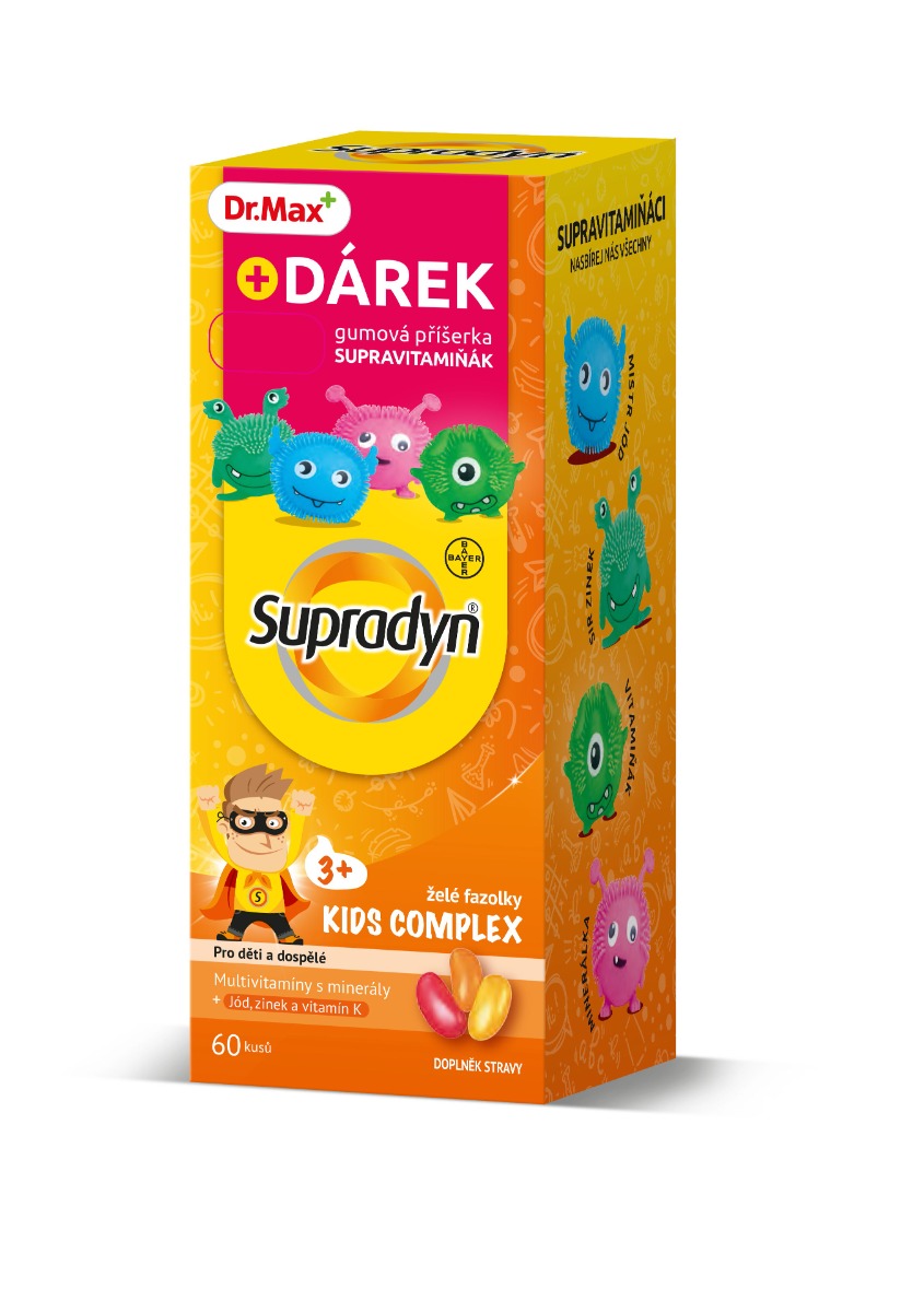 Supradyn Kids Complex želé fazolky 60 ks + dárek Supradyn