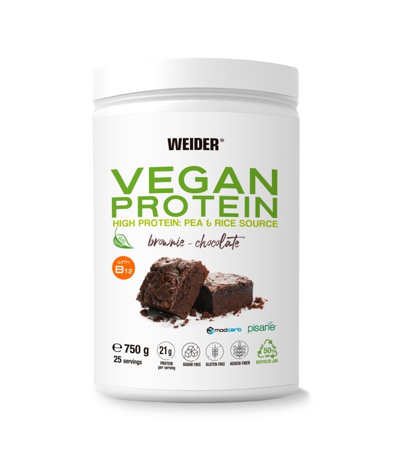 WEIDER Vegan Protein Brownie-Chocolate 750 g WEIDER
