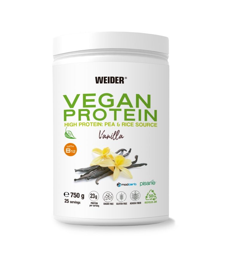 WEIDER Vegan Protein Vanilla 750 g WEIDER