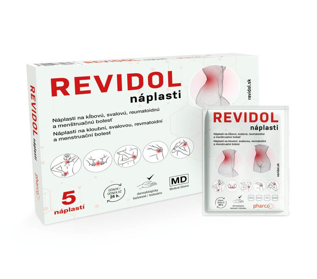 pharco Revidol náplasti 5 ks pharco