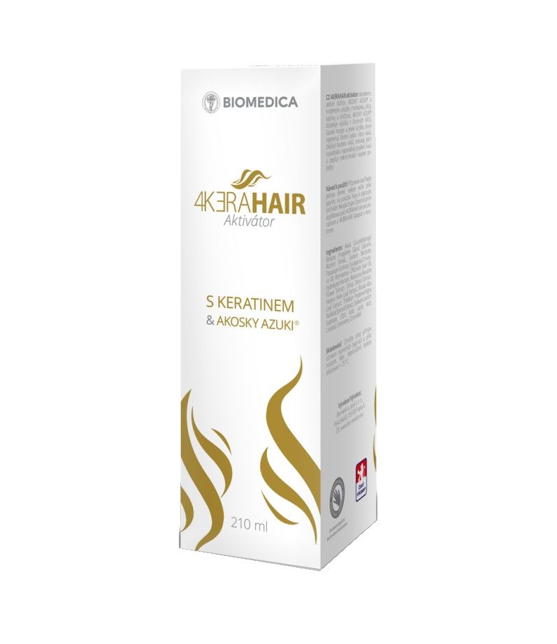 Biomedica 4KERAHAIR Aktivátor s keratinem 210 ml Biomedica