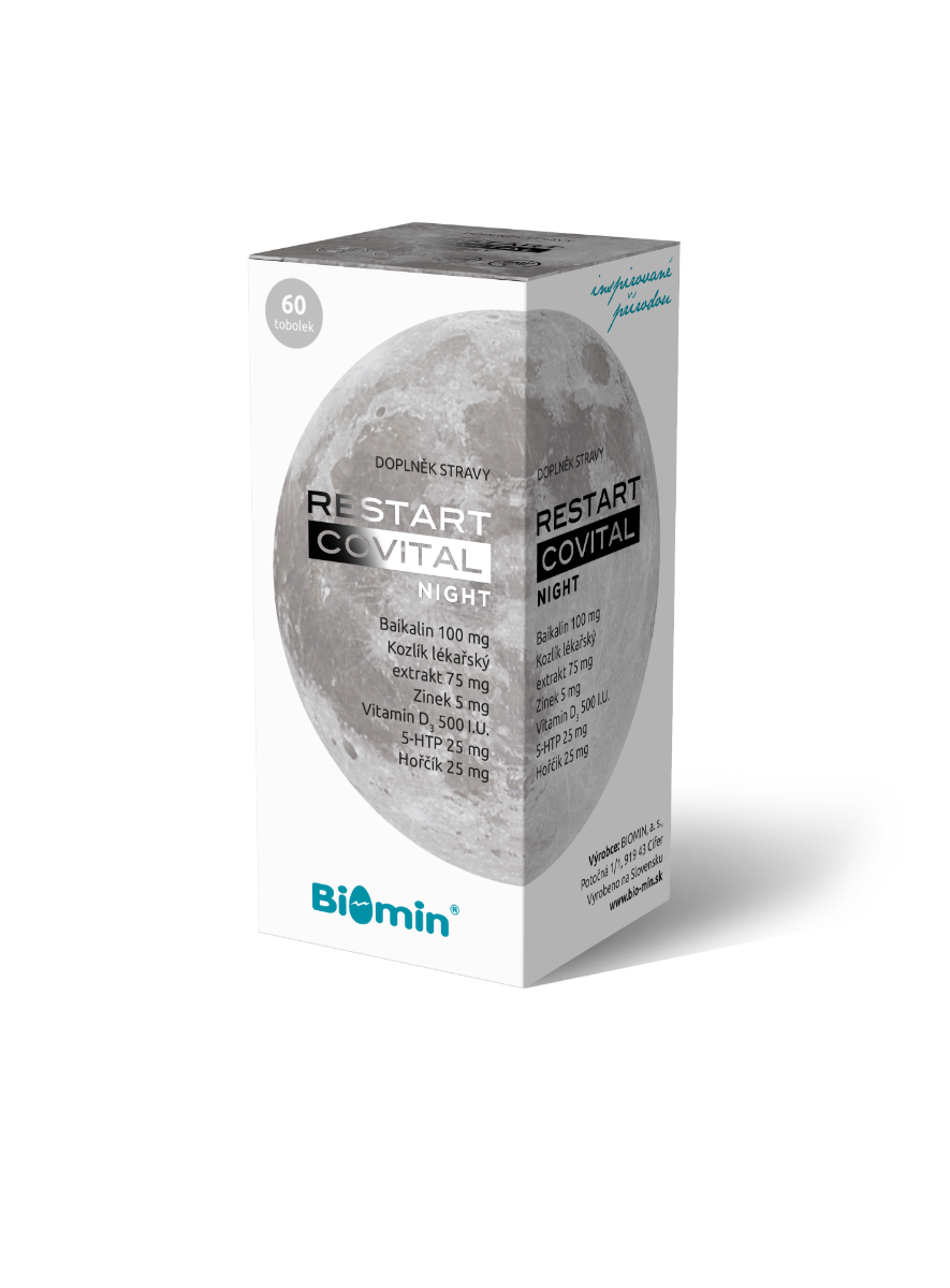 Biomin Restart Covital NIGHT 60 tobolek Biomin