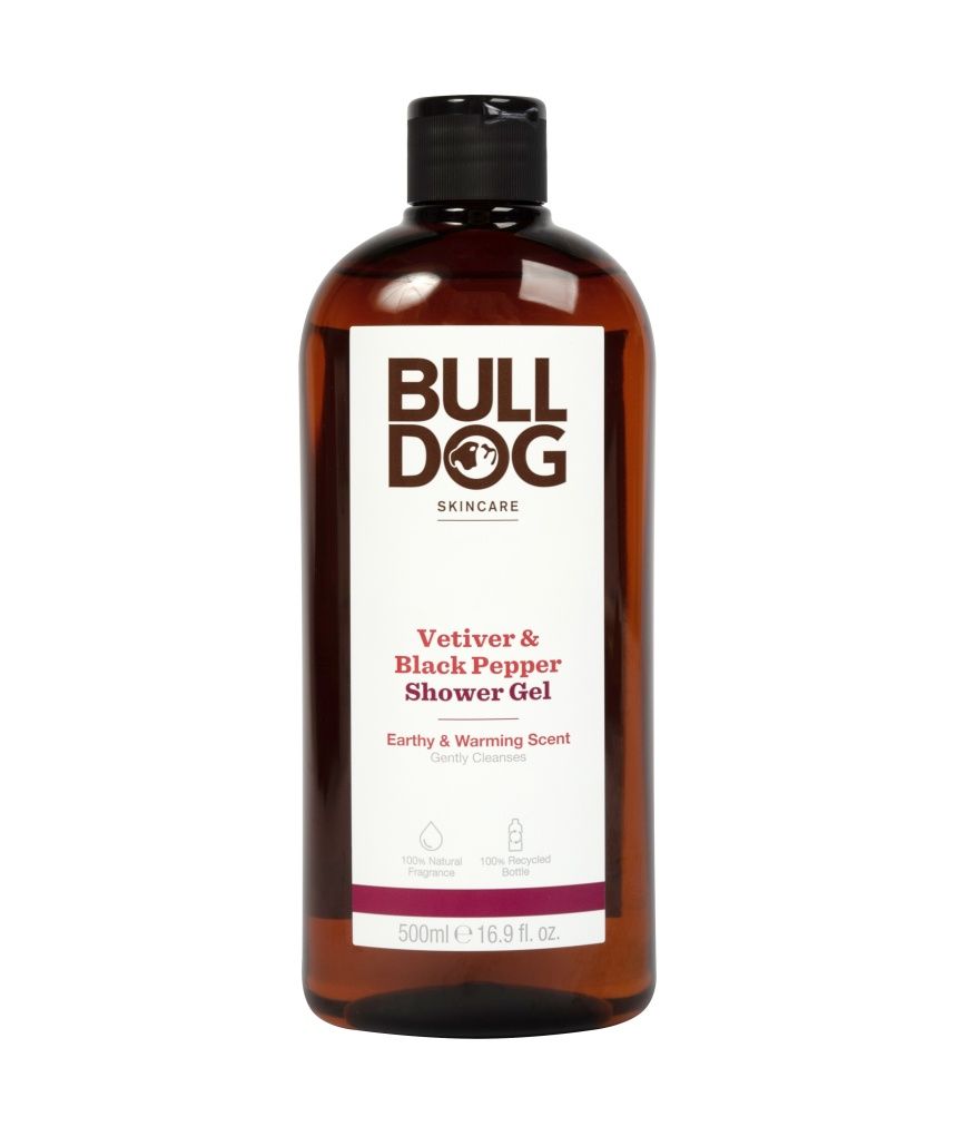 Bulldog Vetiver & Black Pepper sprchový gel 500 ml Bulldog