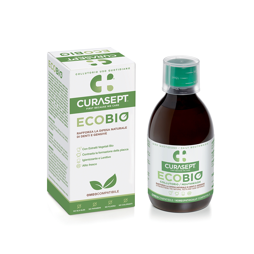 CURASEPT ECOBIO ústní voda 300 ml CURASEPT