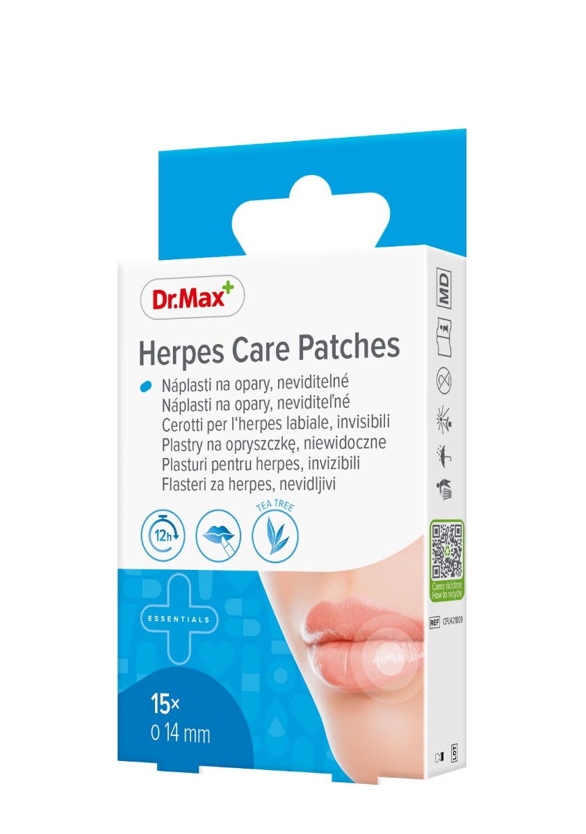 Dr. Max Herpes Care Patches náplasti na opary 15 ks Dr. Max