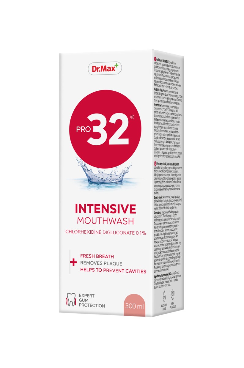 Dr. Max PRO32 Intensive Mouthwash ústní voda 300 ml Dr. Max