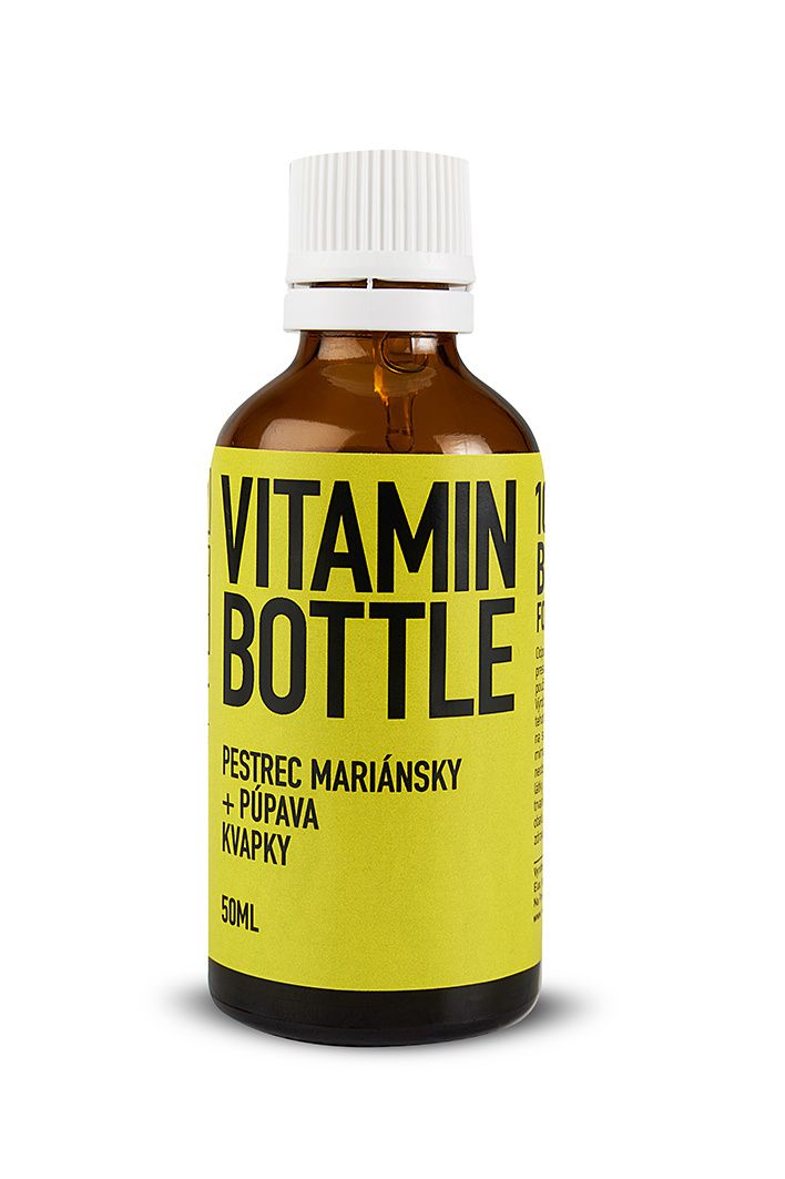 ELAX Vitamin Bottle Ostropestřec mariánský + pampeliška kapky 50 ml ELAX