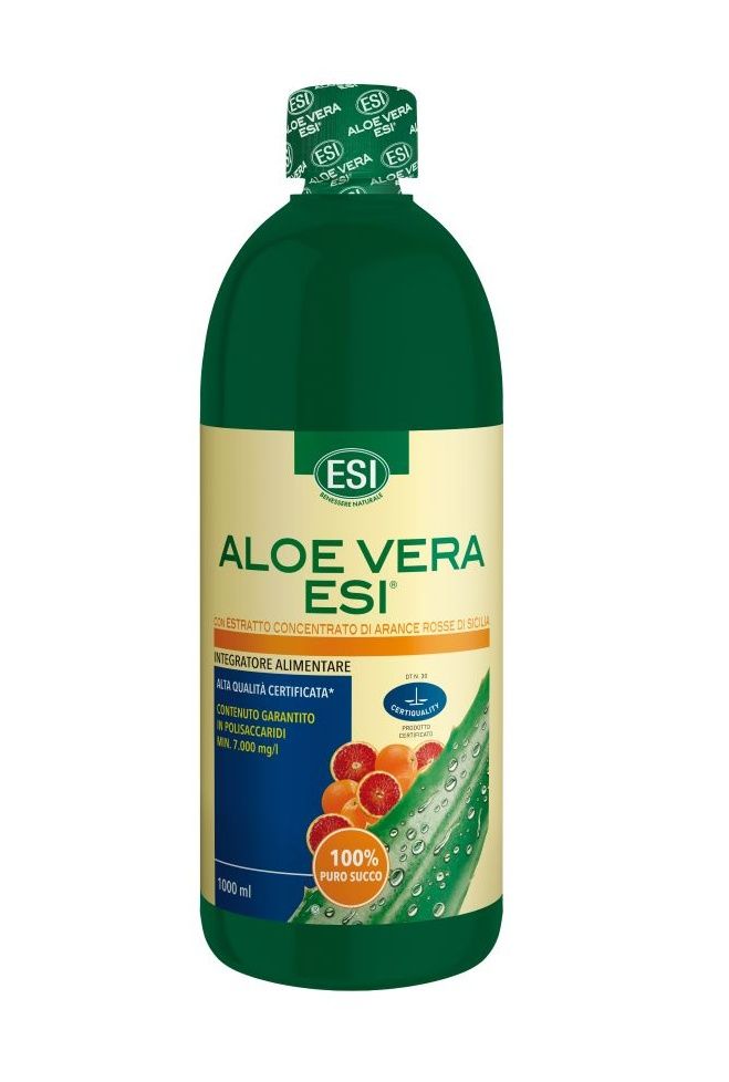 ESI Aloe vera se šťávou z červených pomerančů 1000 ml ESI